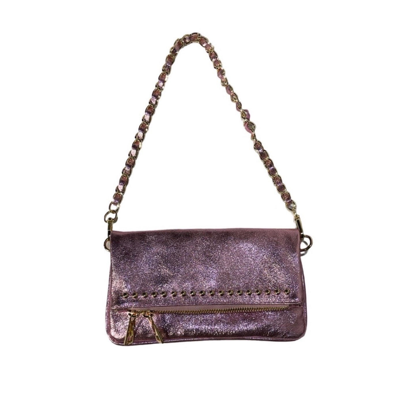 POCHETTE CUIR IRISE MEDIUM