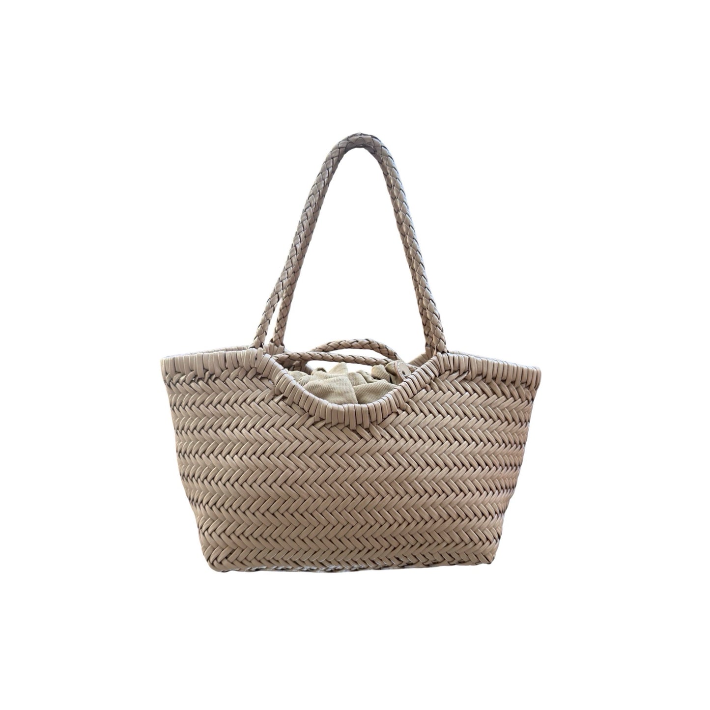SAC BANDOULIERE CUIR TRESSE