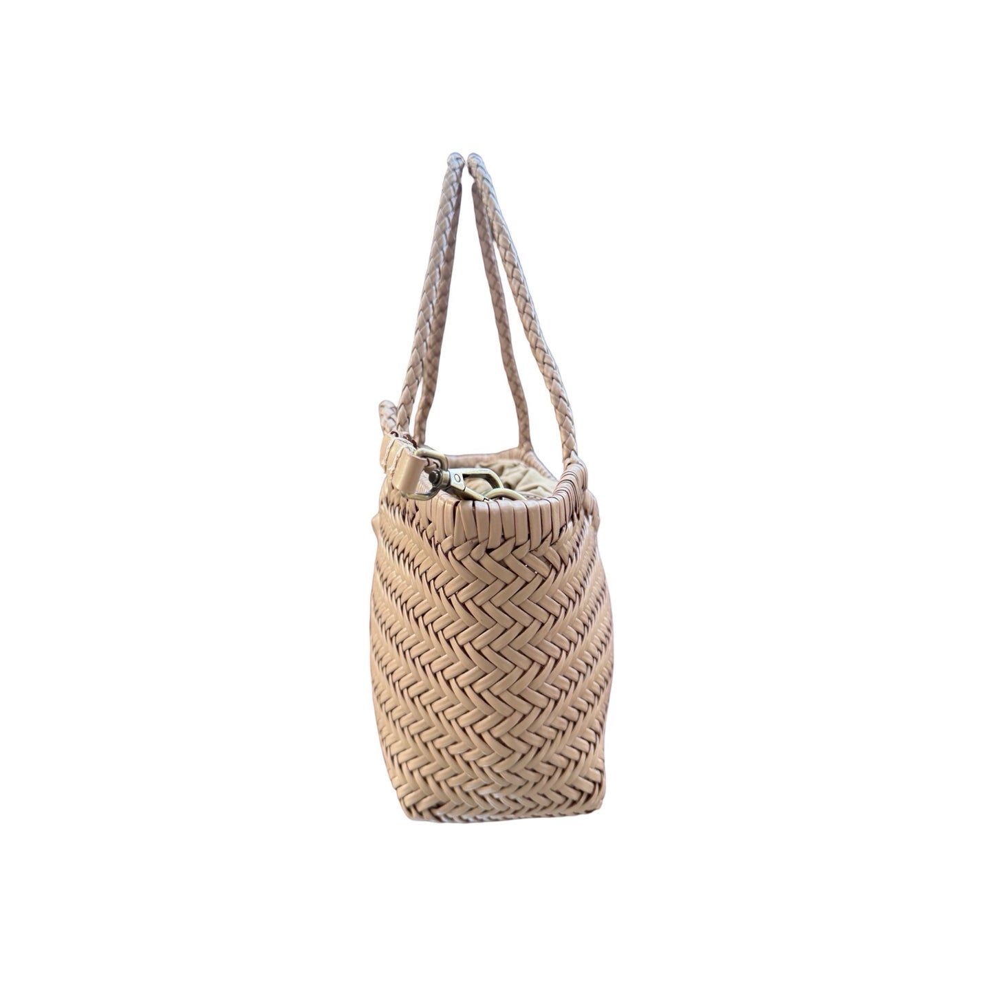 SAC BANDOULIERE CUIR TRESSE