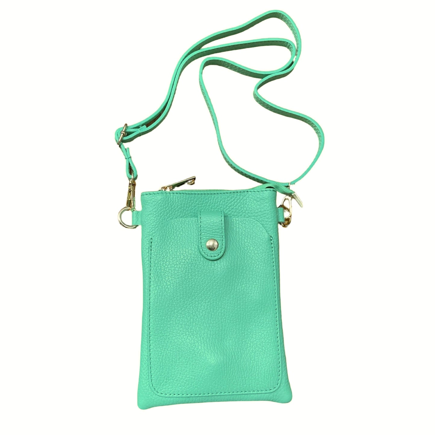 SAC TELEPHONE CUIR GRAINE ALINA