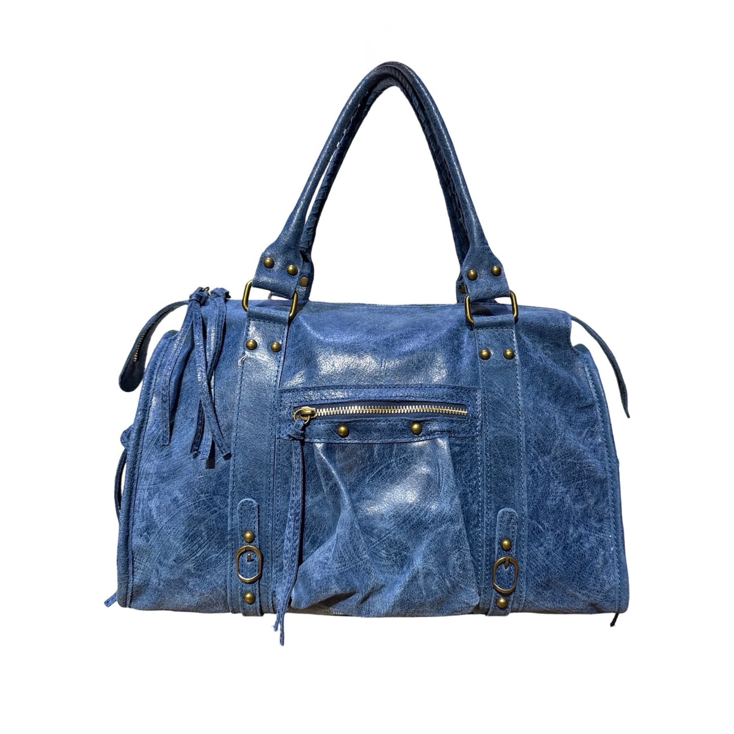 SAC A MAIN CUIR MATE CAPUCINE LARGE