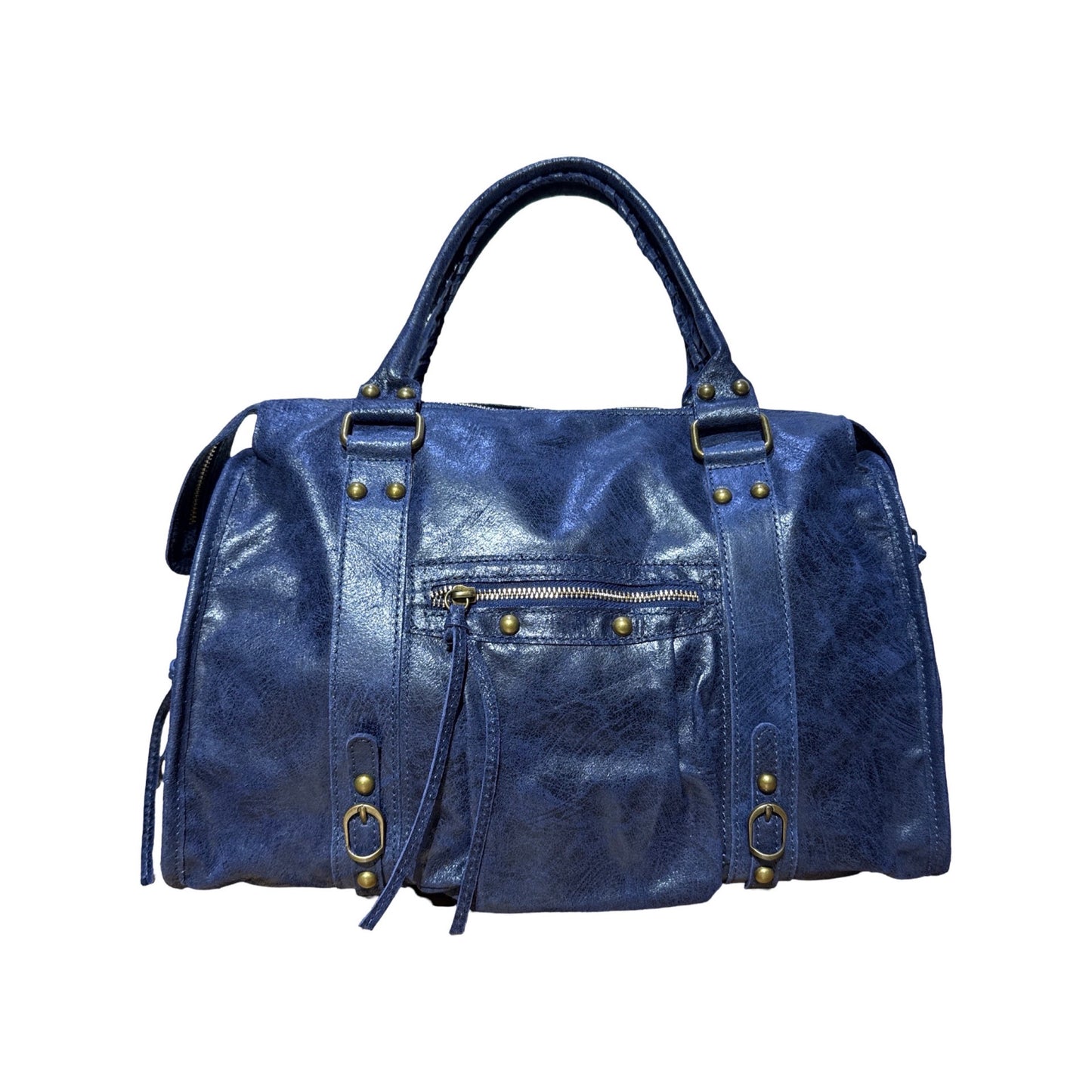 SAC A MAIN CUIR MATE CAPUCINE LARGE