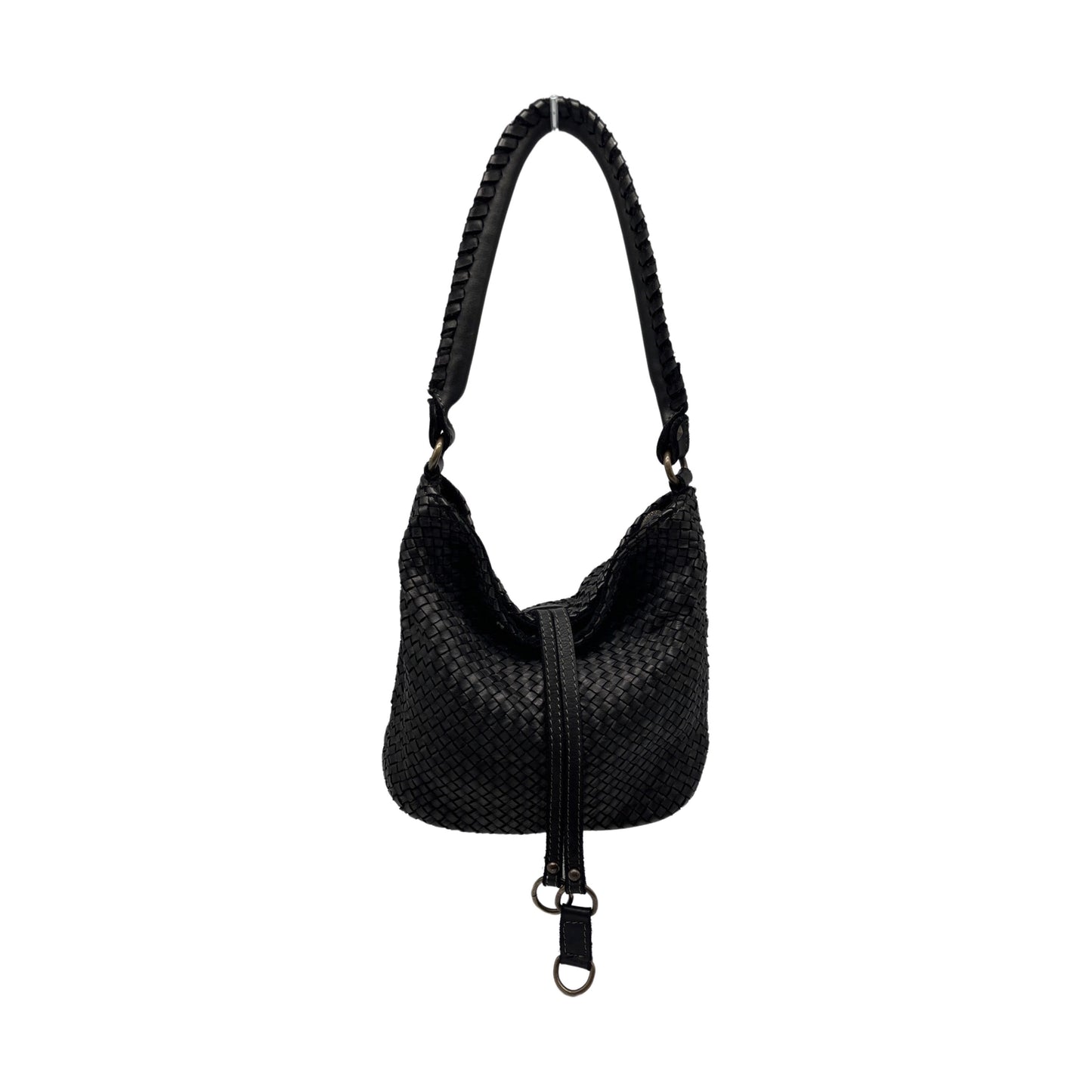 BLACK WASHED PT BRGITTE LEATHER BAG