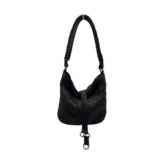 BLACK WASHED PT BRGITTE LEATHER BAG
