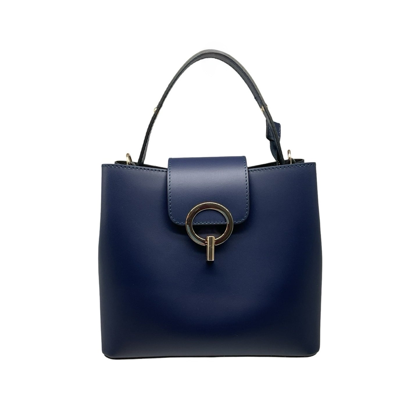 SAC MAIN CUIR VACHETTE FLORA