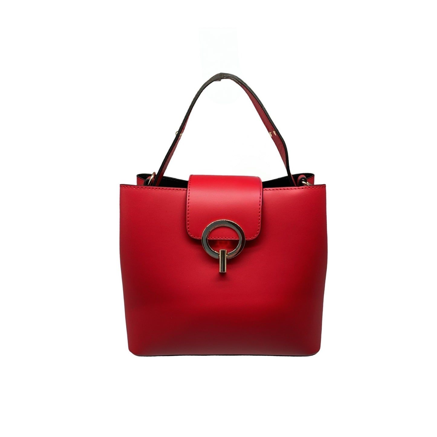 SAC MAIN CUIR VACHETTE FLORA