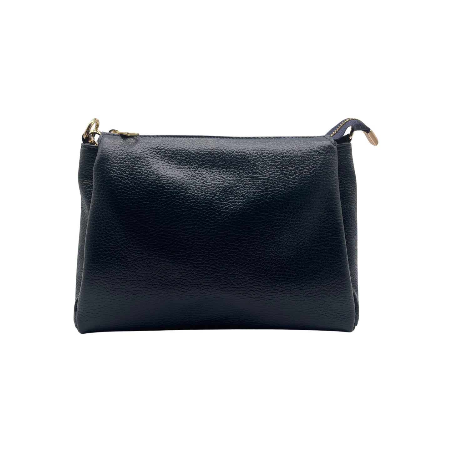 SOPHIE MARINE TASCHE AUS genarbtem Leder mit 3 Fächern