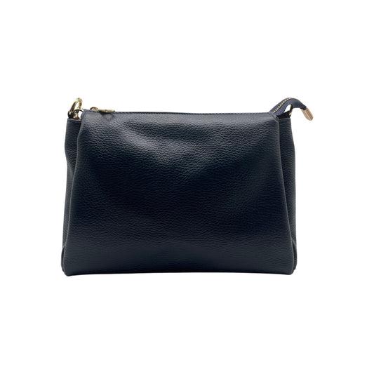 SOPHIE MARINE TASCHE AUS genarbtem Leder mit 3 Fächern