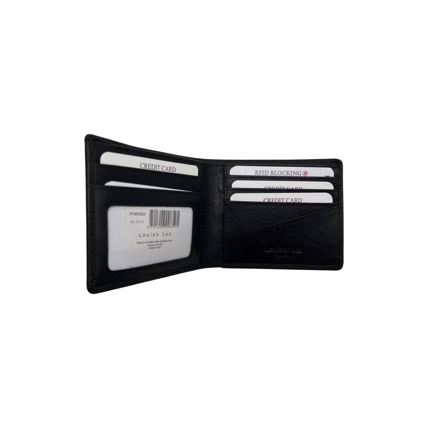PORTE CARTE CUIR SAUVAGE PAUL NOIR