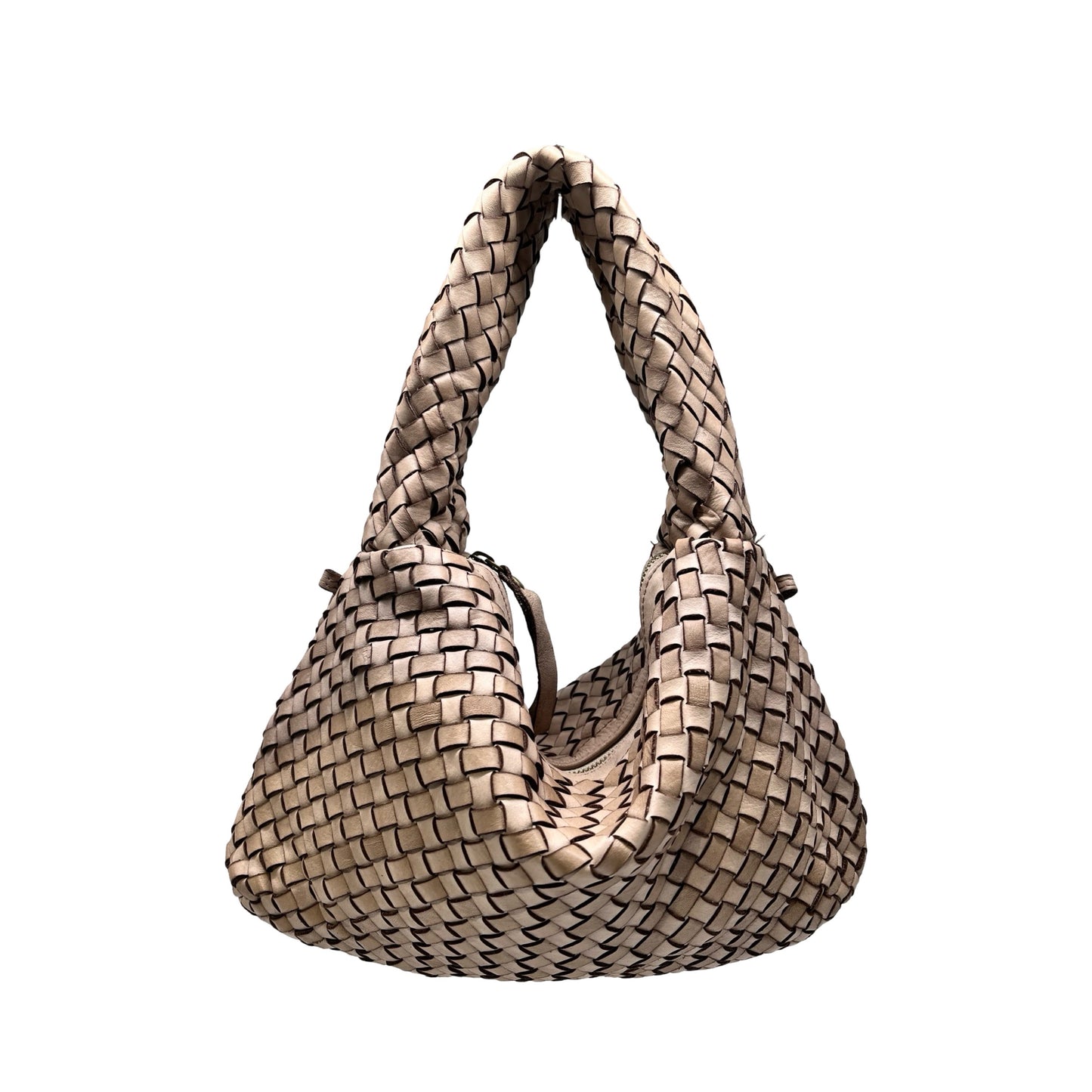 SAC EPAULE CUIR WASHED CIAOLA MEDIUM