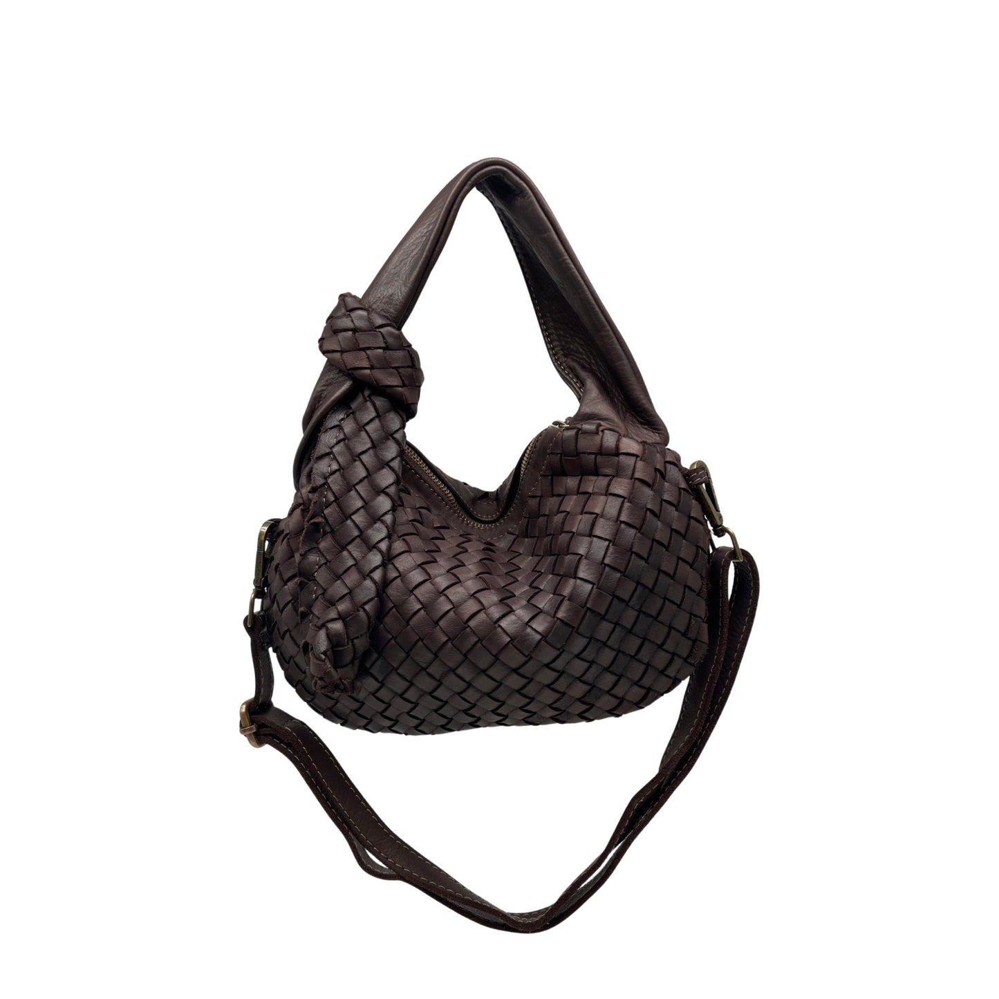 SAC EPAULE CUIR WASHED SYLVIE