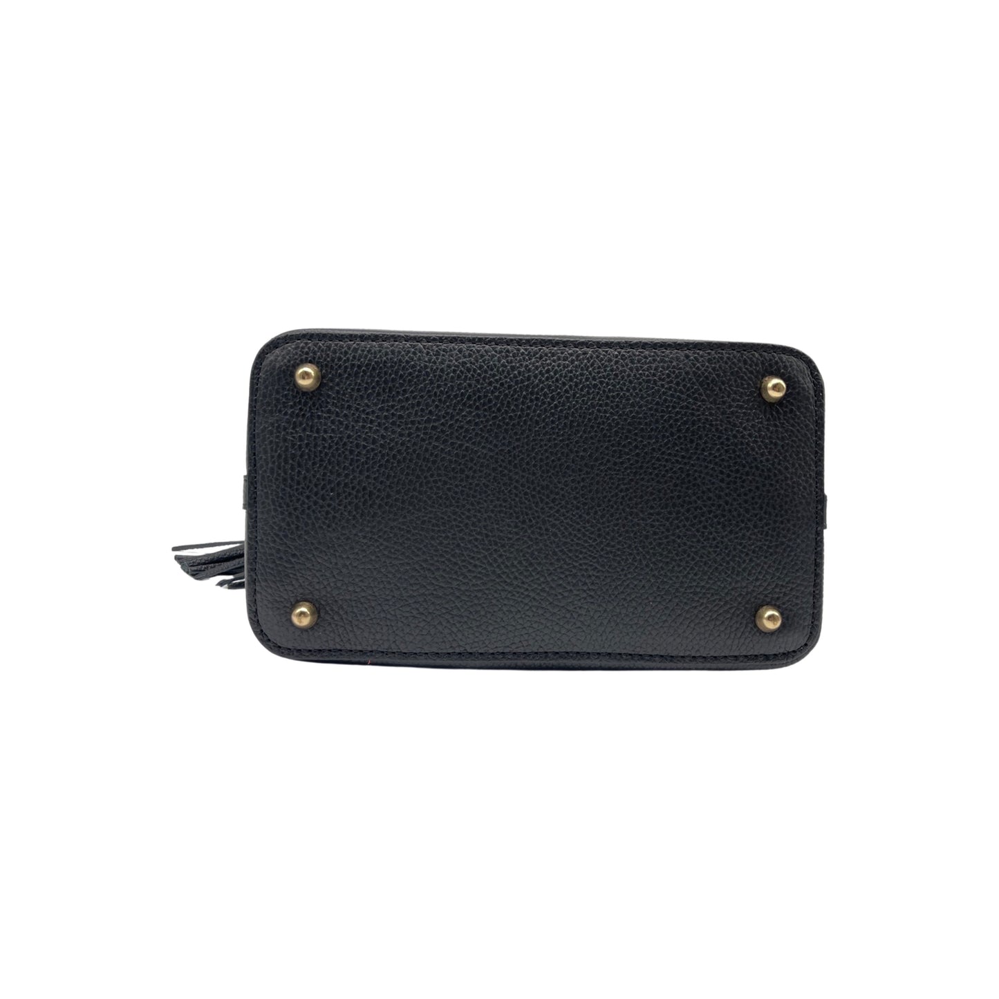 SAC SEAU CUIR GRAINE ELOISE G NOIR