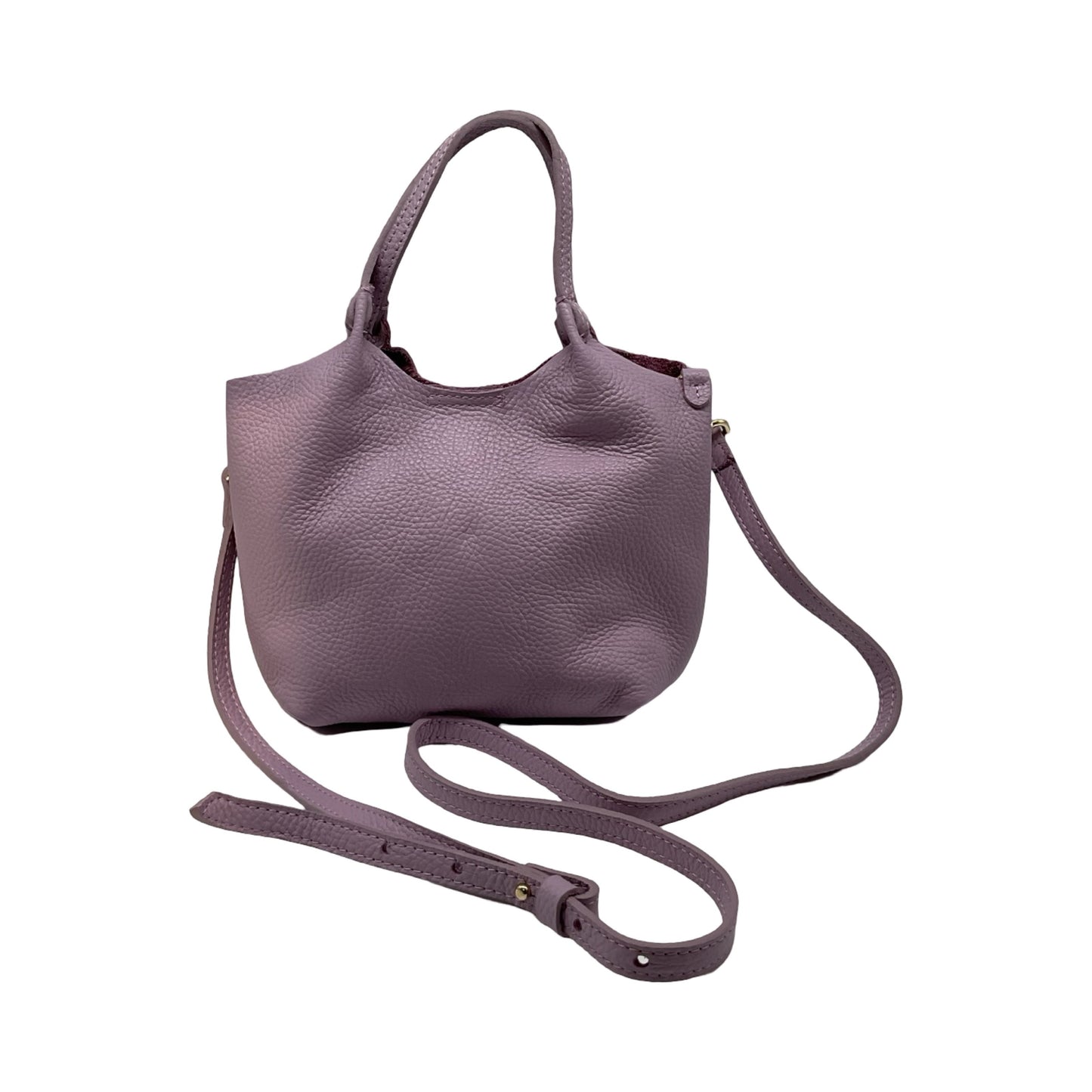 SAC SEAU CUIR  GRAINE MINI