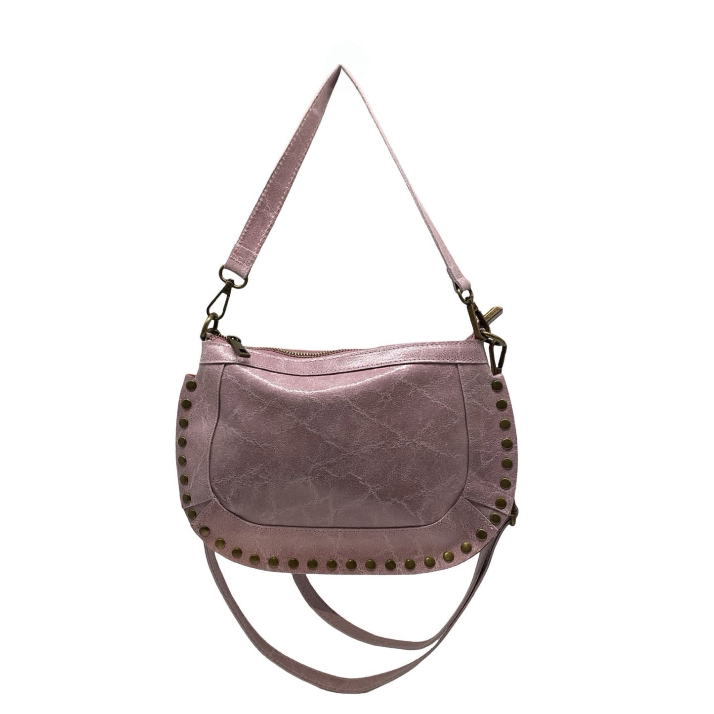 SAC CLOUTE CUIR BROSSE DIONNA