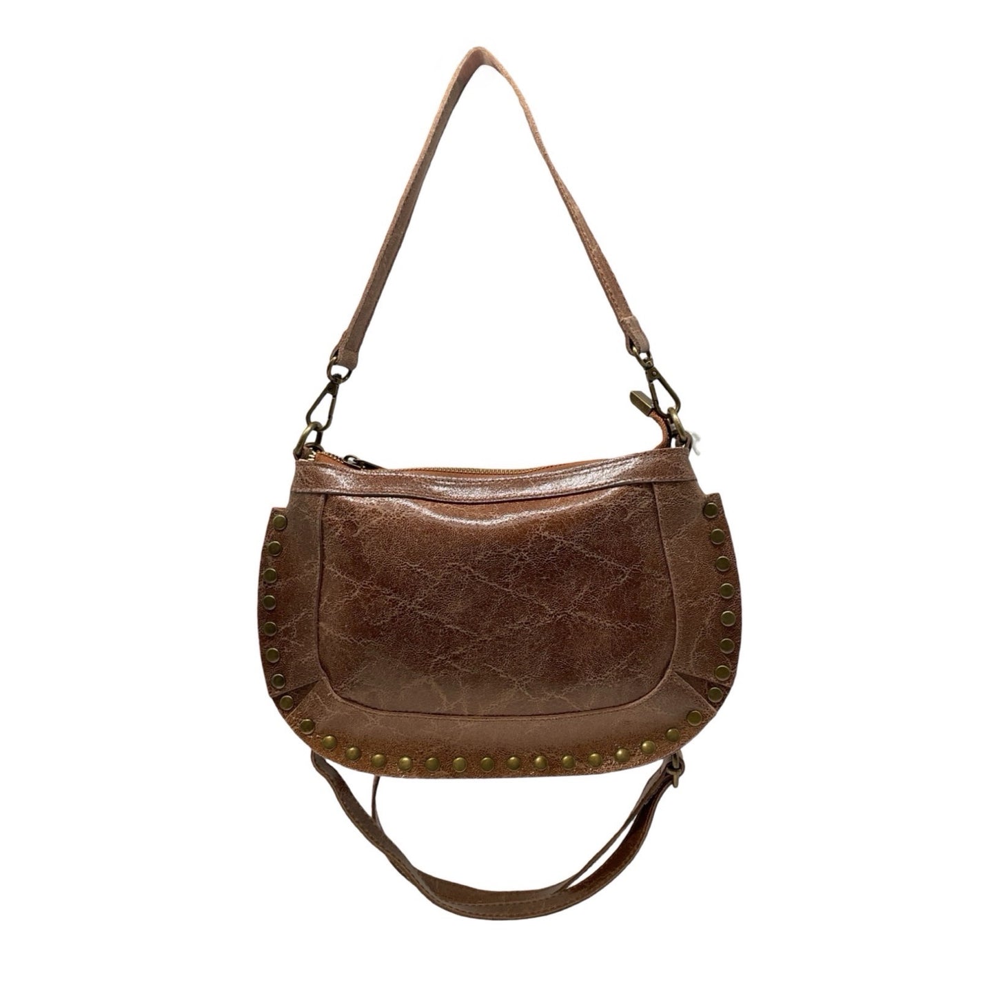 SAC CLOUTE CUIR BROSSE DIONNA