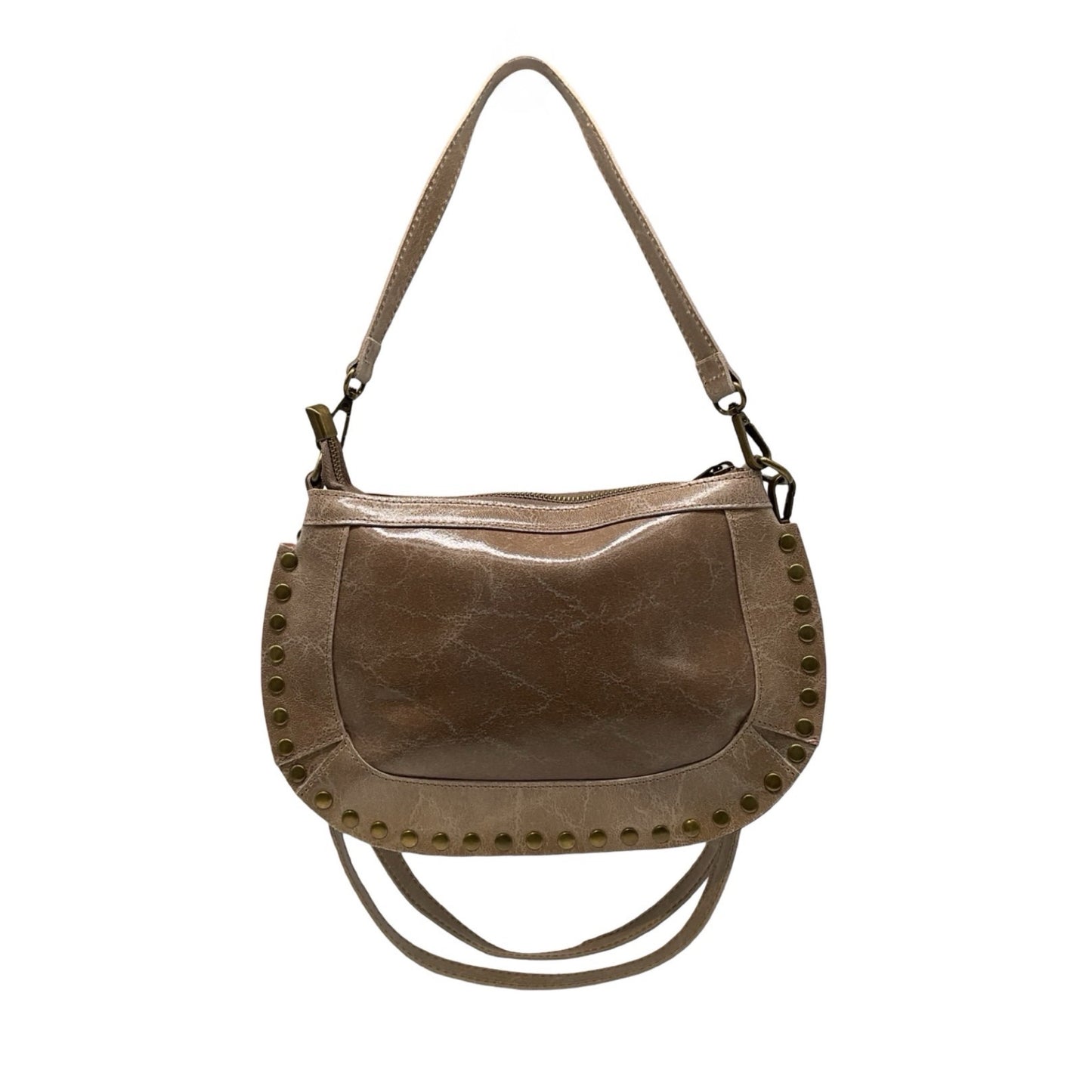 SAC CLOUTE CUIR BROSSE DIONNA