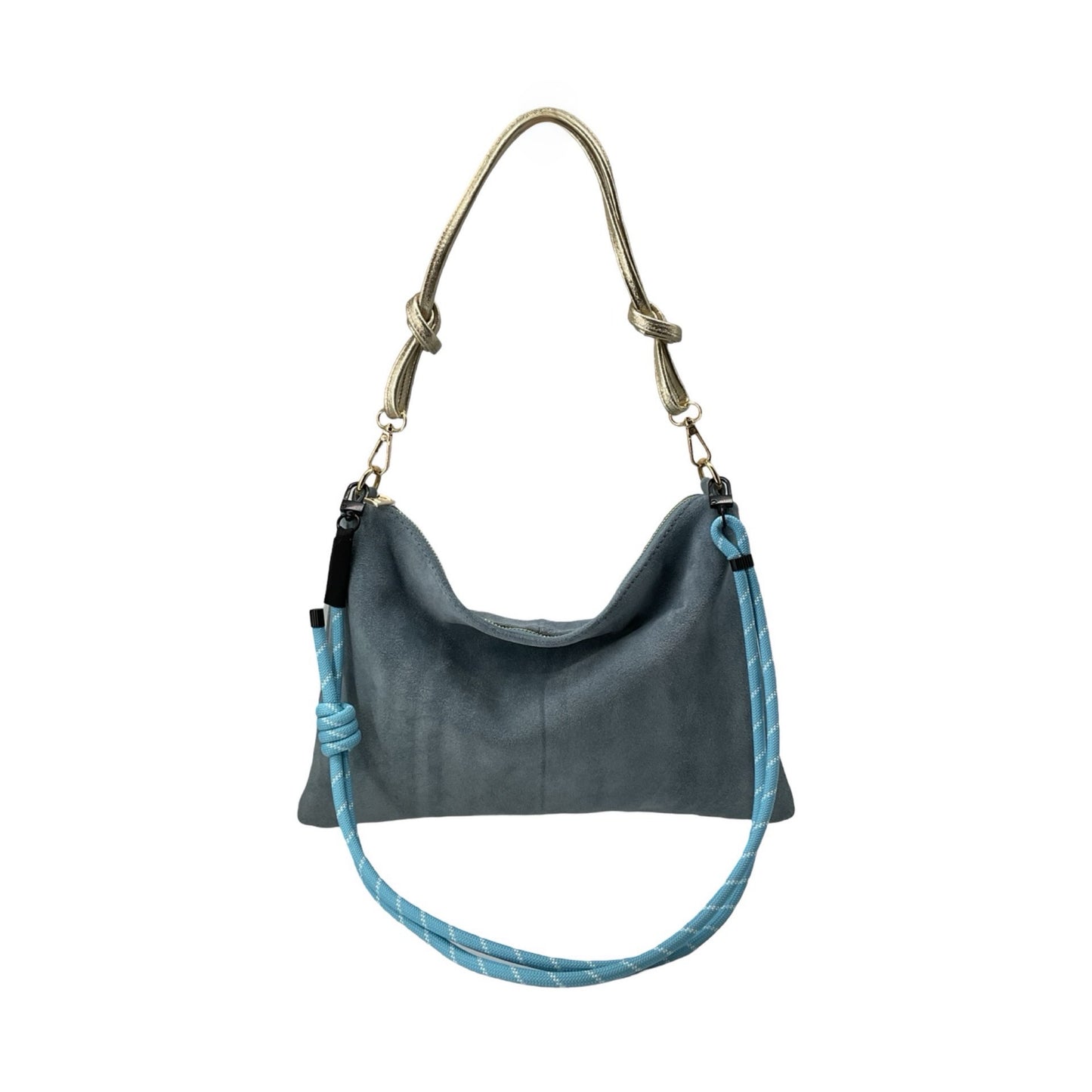 SAC BANDOULIERE CUIR SUEDE CLIMB