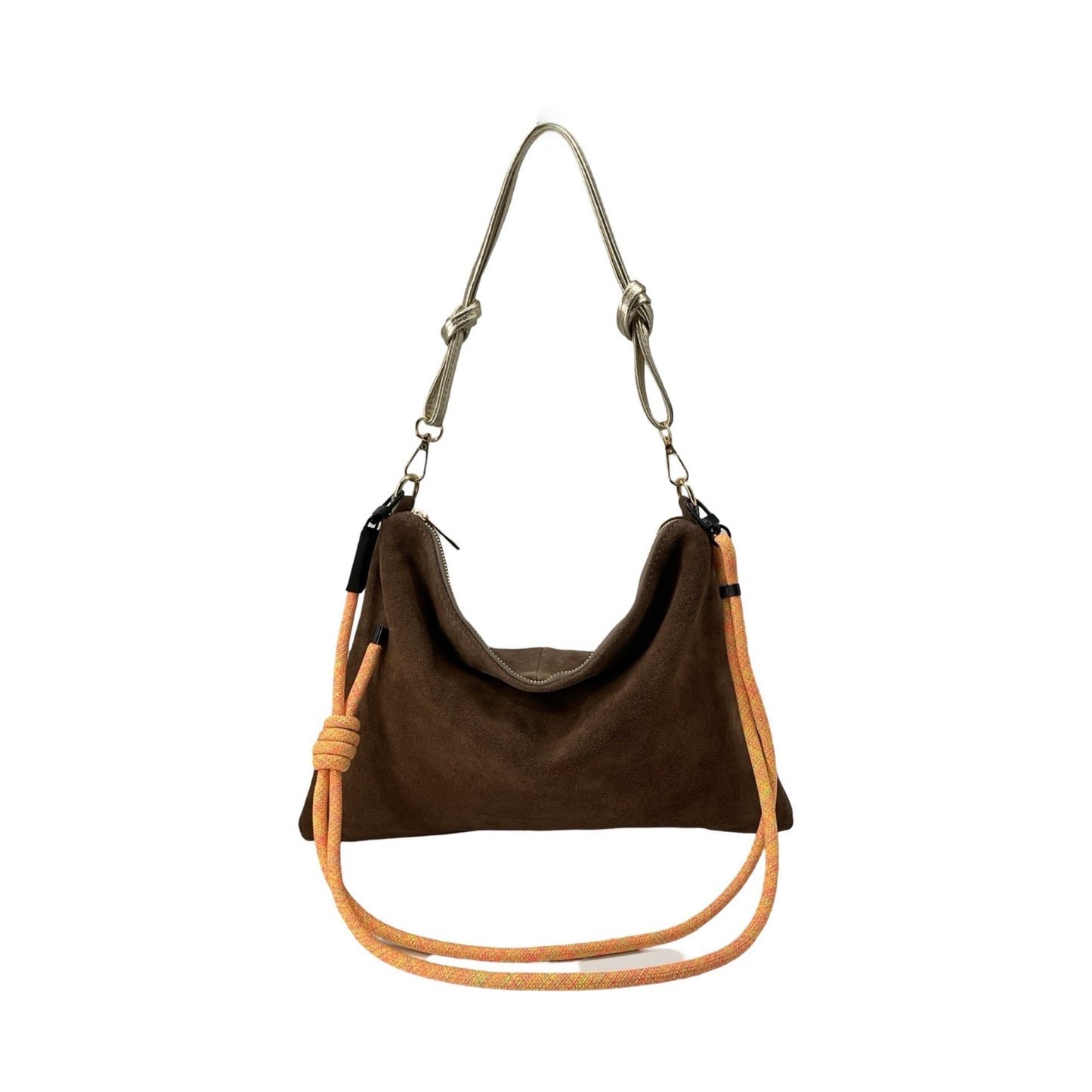 SAC BANDOULIERE CUIR SUEDE CLIMB