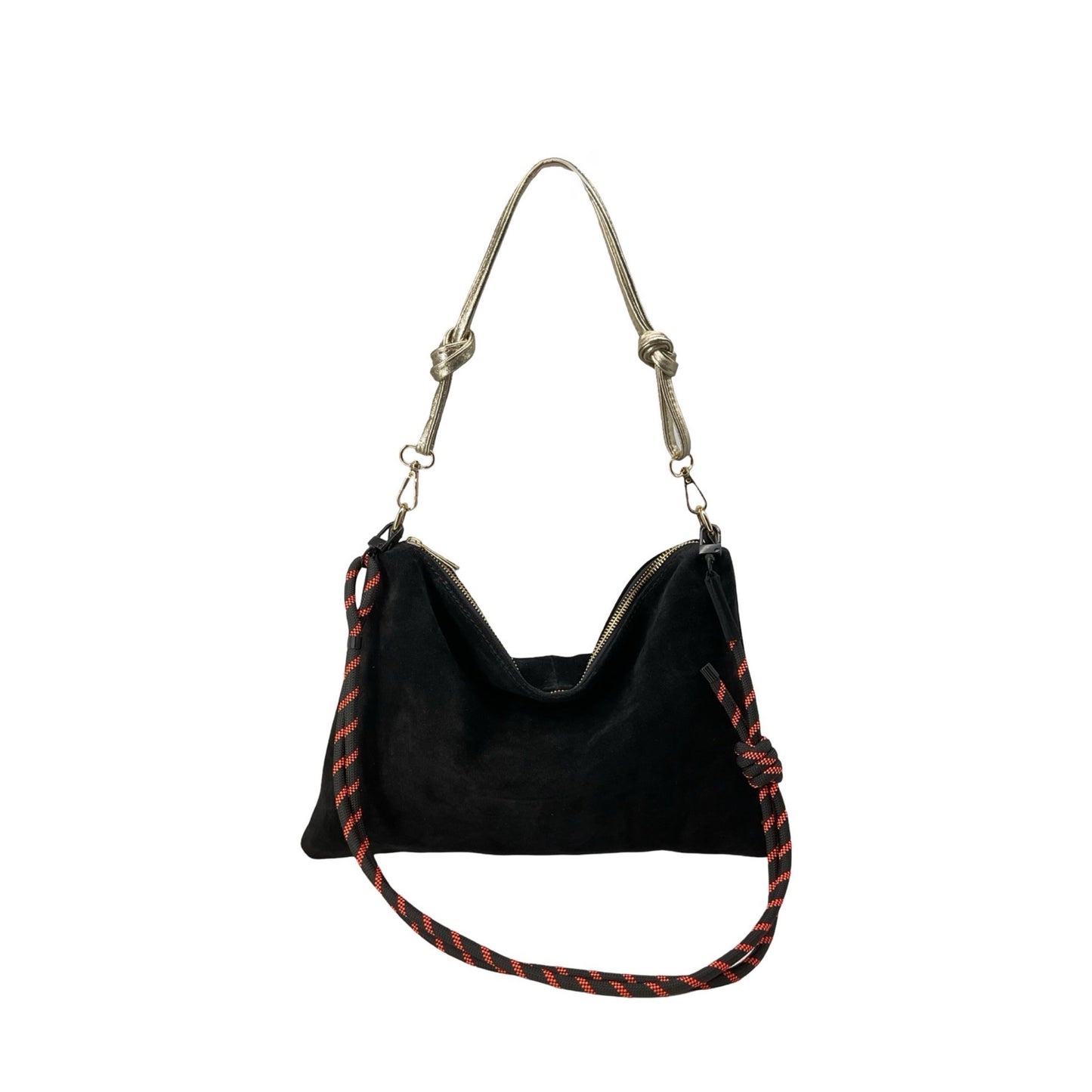 SAC BANDOULIERE CUIR SUEDE CLIMB
