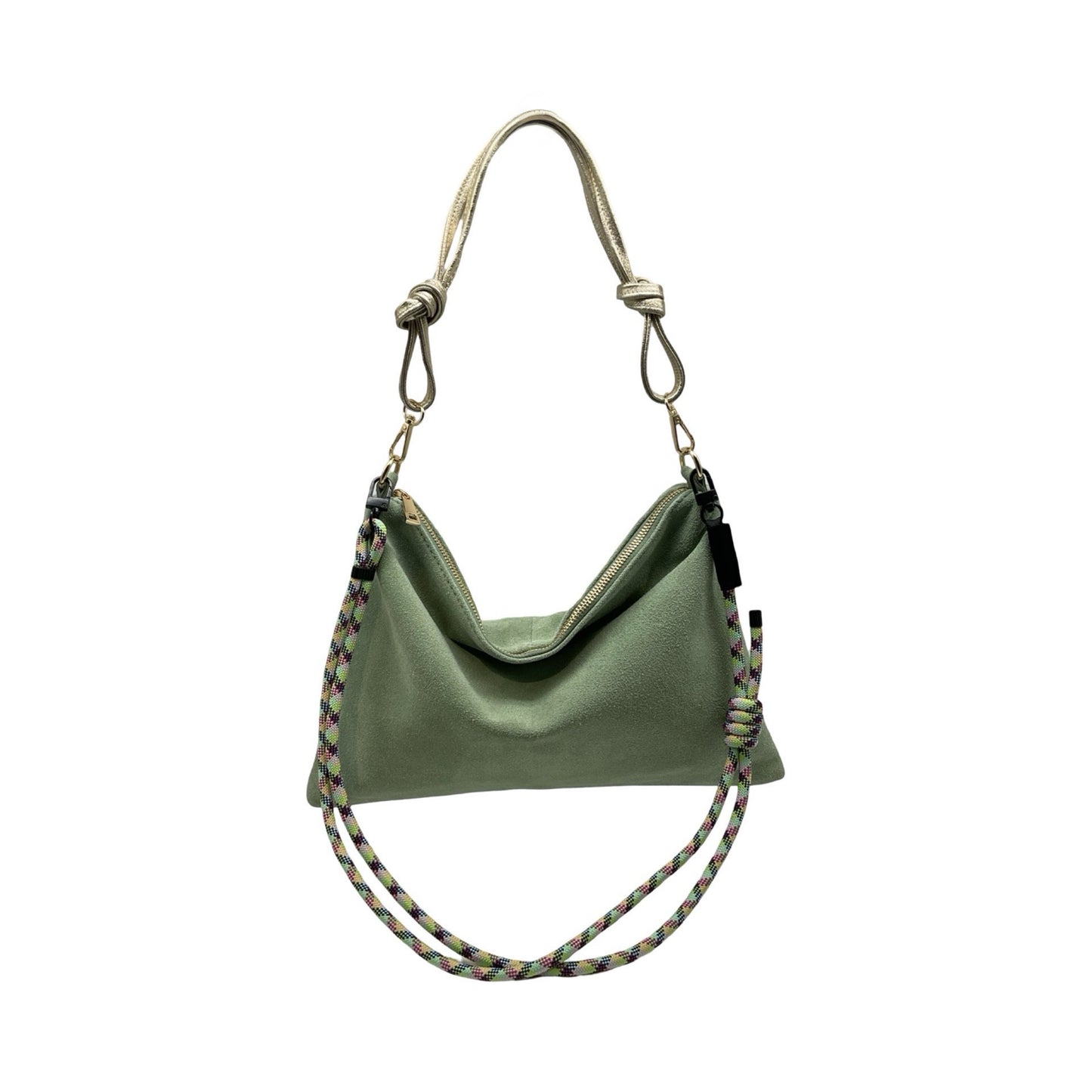 SAC BANDOULIERE CUIR SUEDE CLIMB