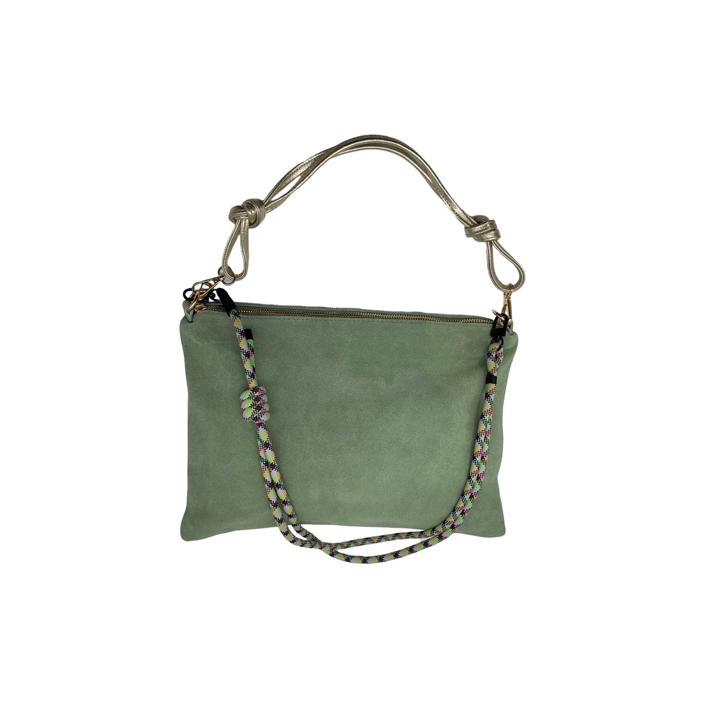 SAC BANDOULIERE CUIR SUEDE CLIMB