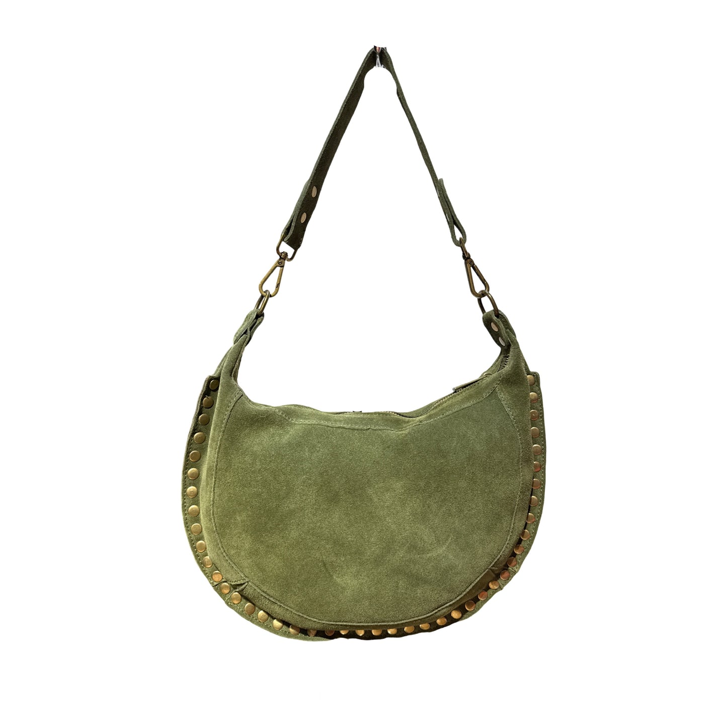 SAC EPAULE CUIR SUEDE CLOUDINE