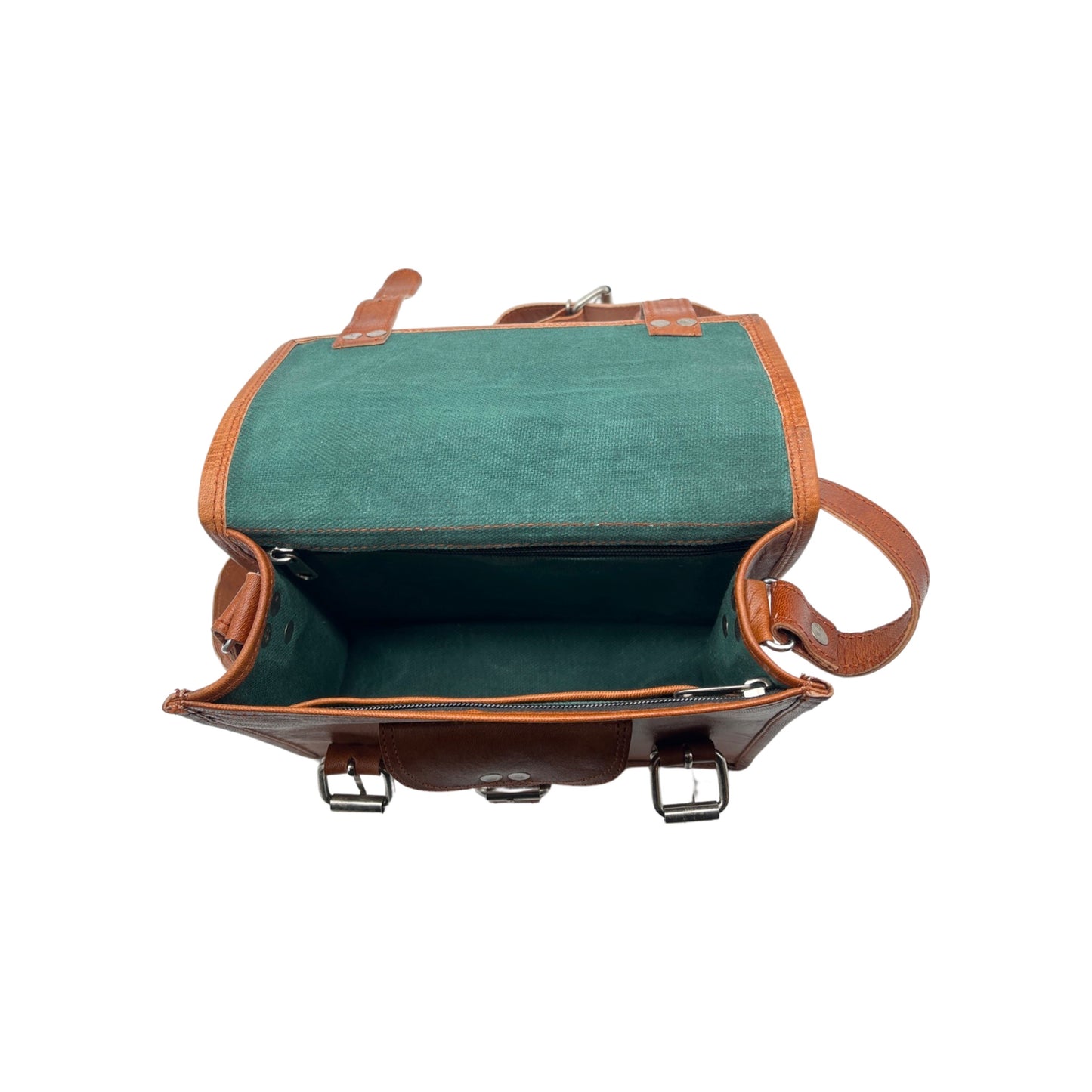 MORGAN 23 CM LEATHER SATELLITE BAG