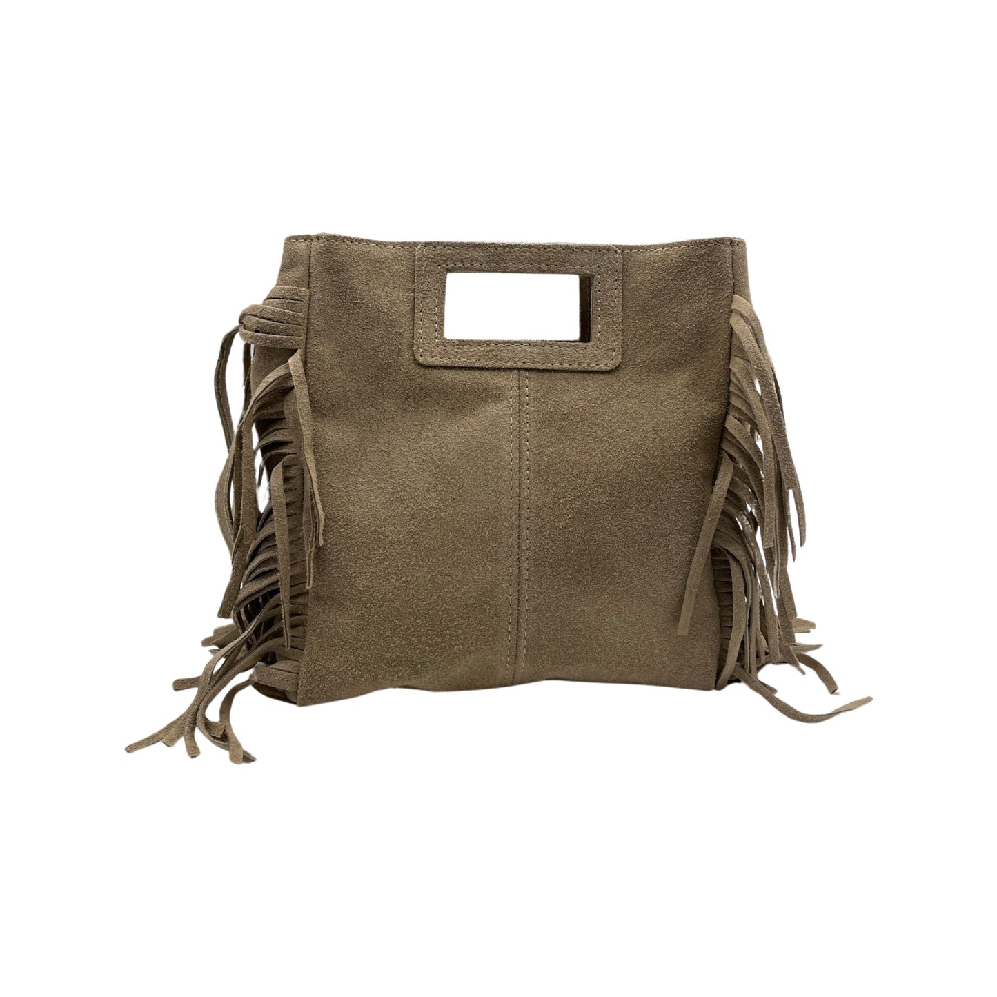 HANDTASCHE MARION AUS BEIGEM WILDLEDER