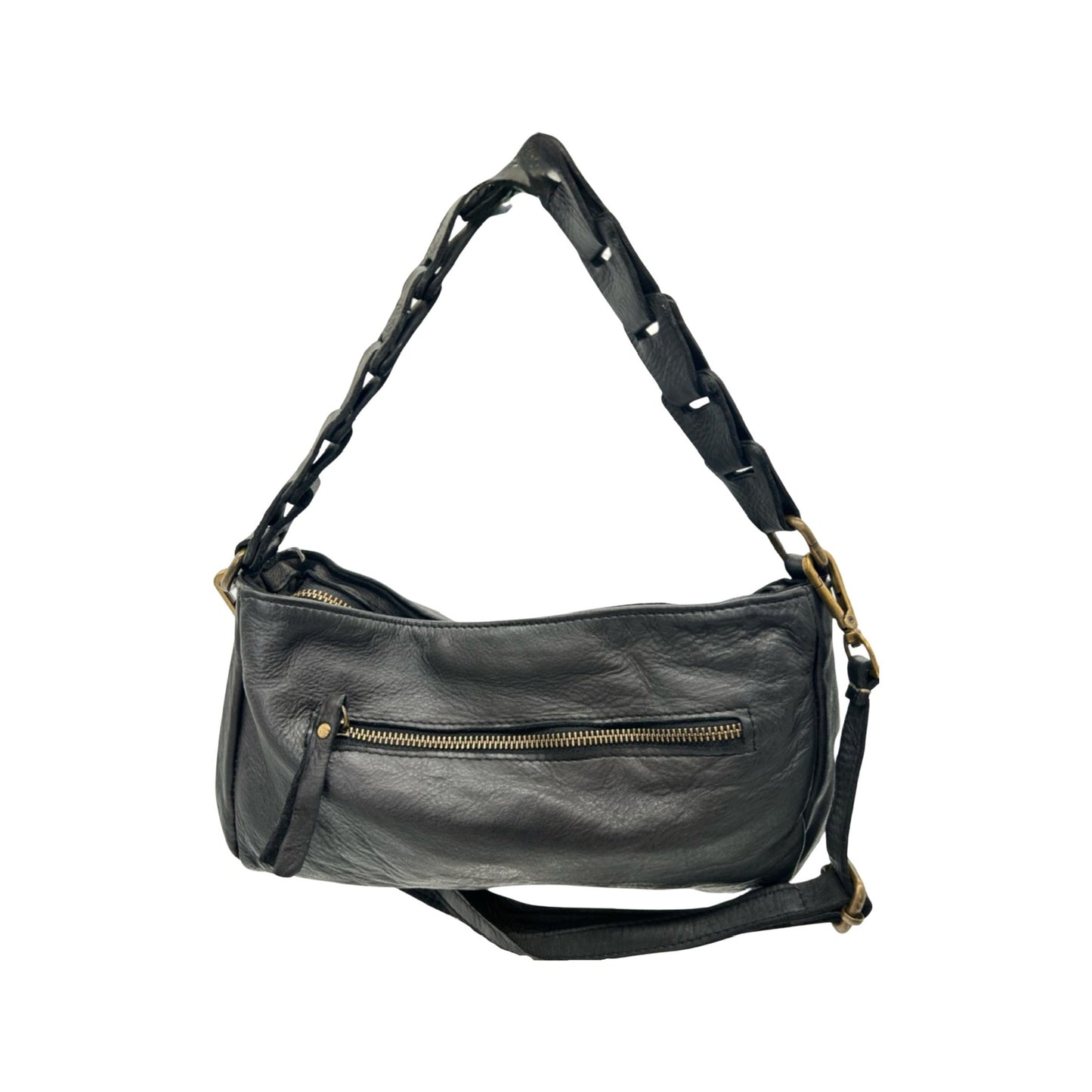 SAC PORTE EPAULE CUIR WASHED  FLORENZA