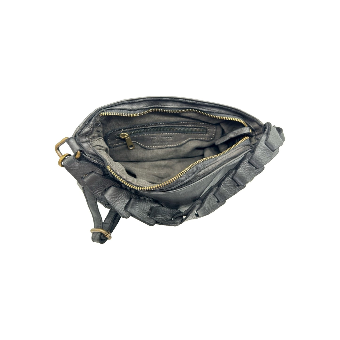 SAC PORTE EPAULE CUIR WASHED  FLORENZA