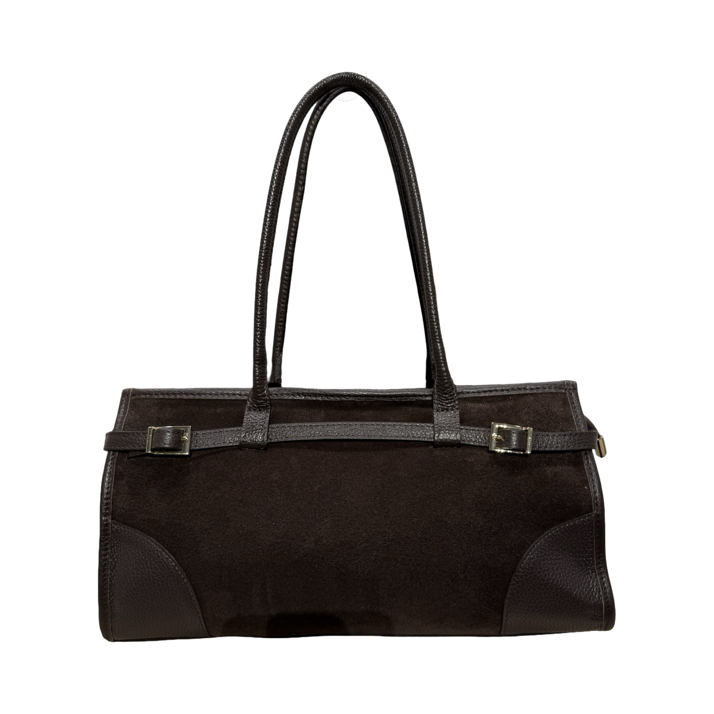 SAC EPAULE CUIR SUEDE GUTTY
