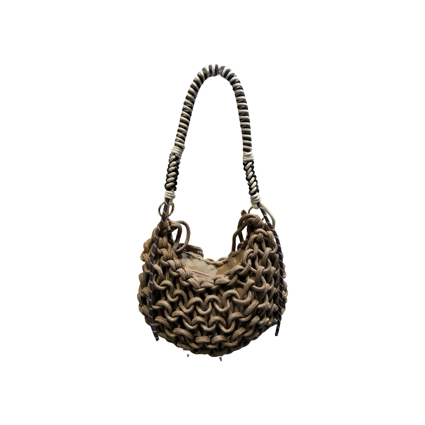 Sac Épaule en Crochet Éva