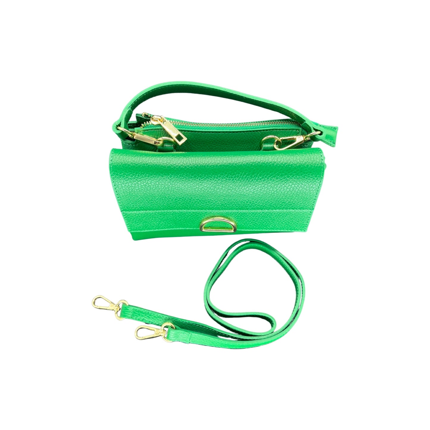 Abend-Clutch ISABELLA aus genarbtem Rindsleder