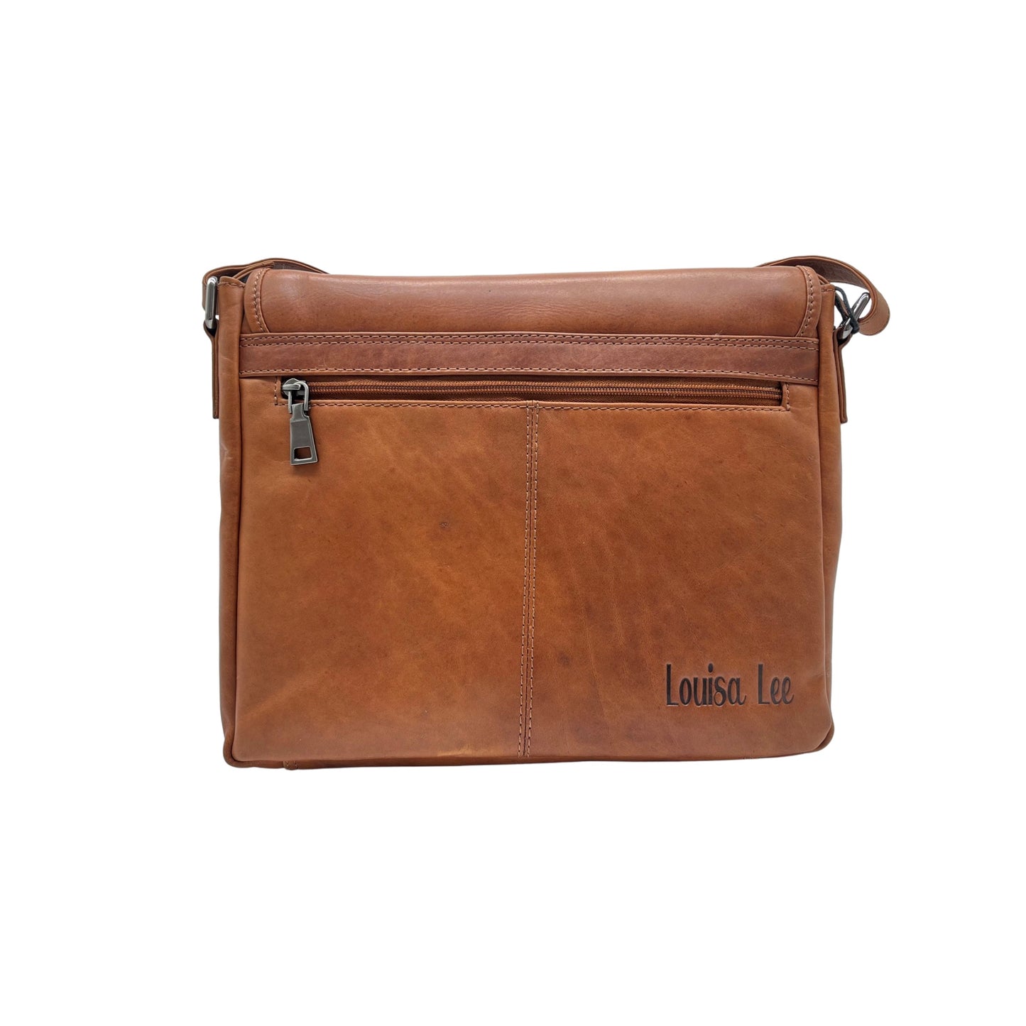 AGATHE cowhide leather shoulder bag