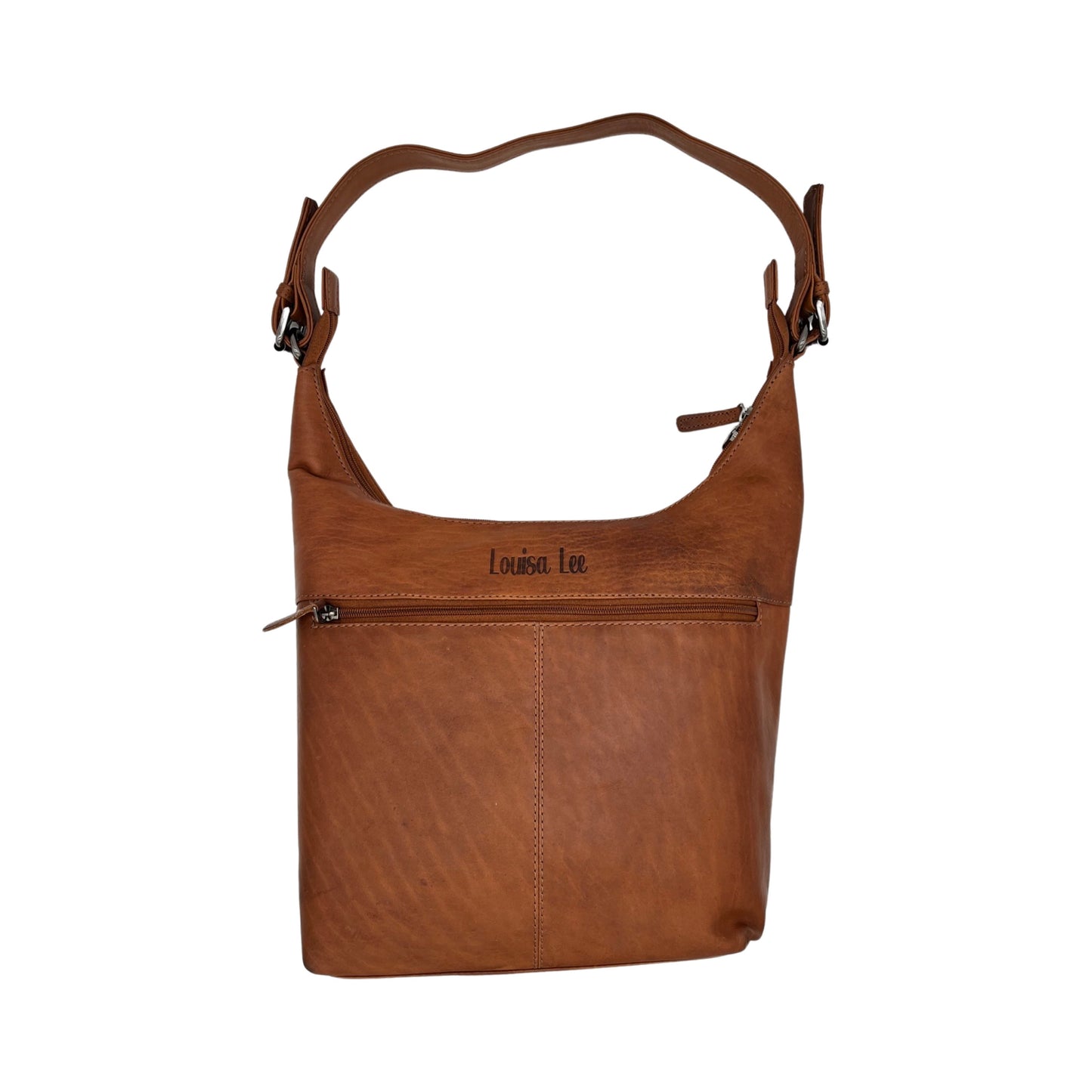 Sac porté épaule en cuir de vachette AXEL