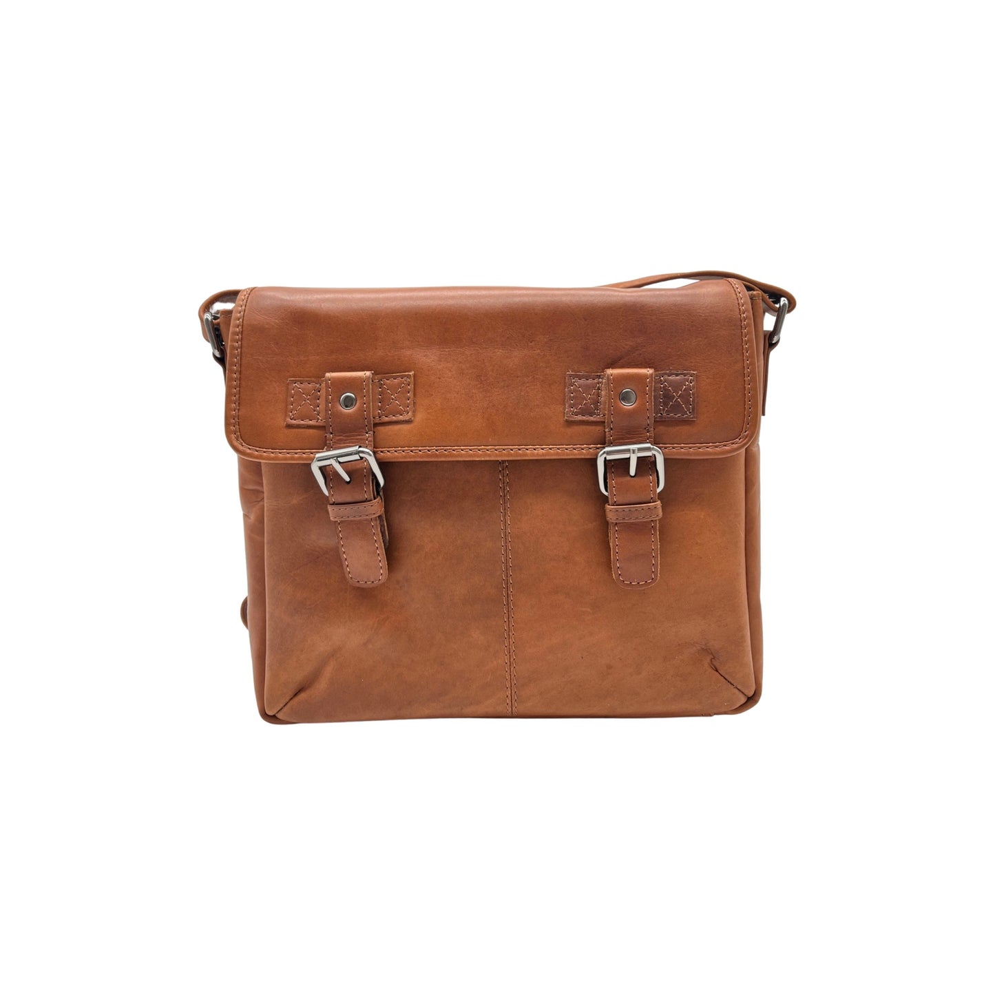 AGATHE cowhide leather shoulder bag