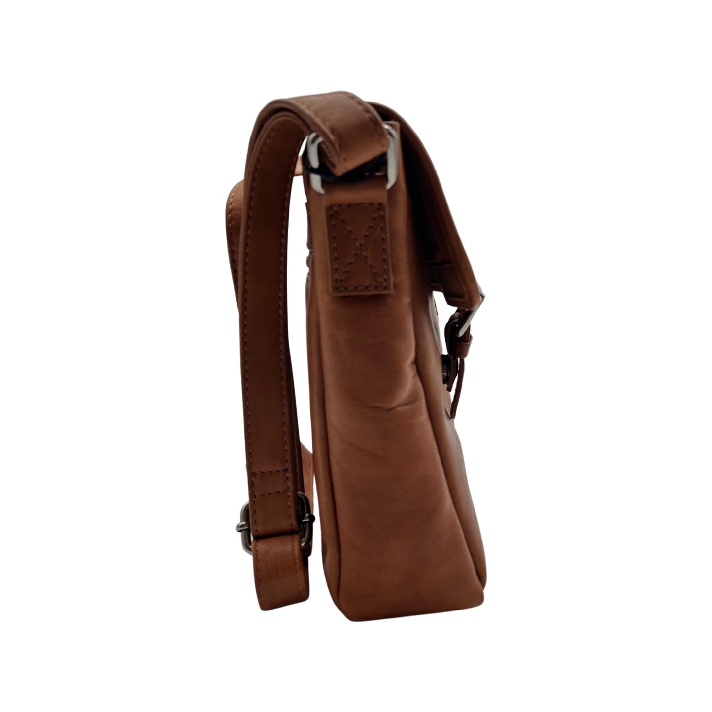 AGATHE cowhide leather shoulder bag