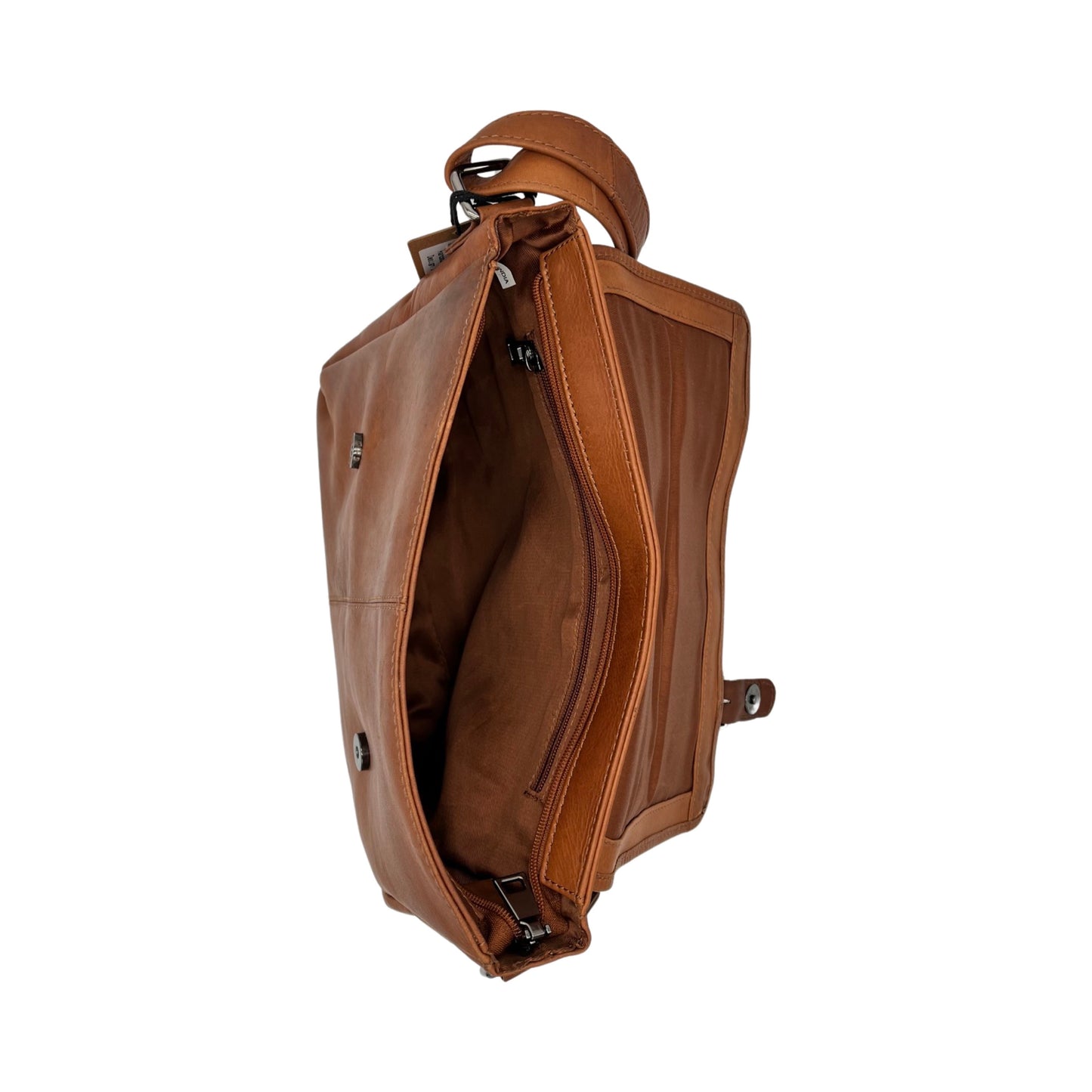AGATHE cowhide leather shoulder bag