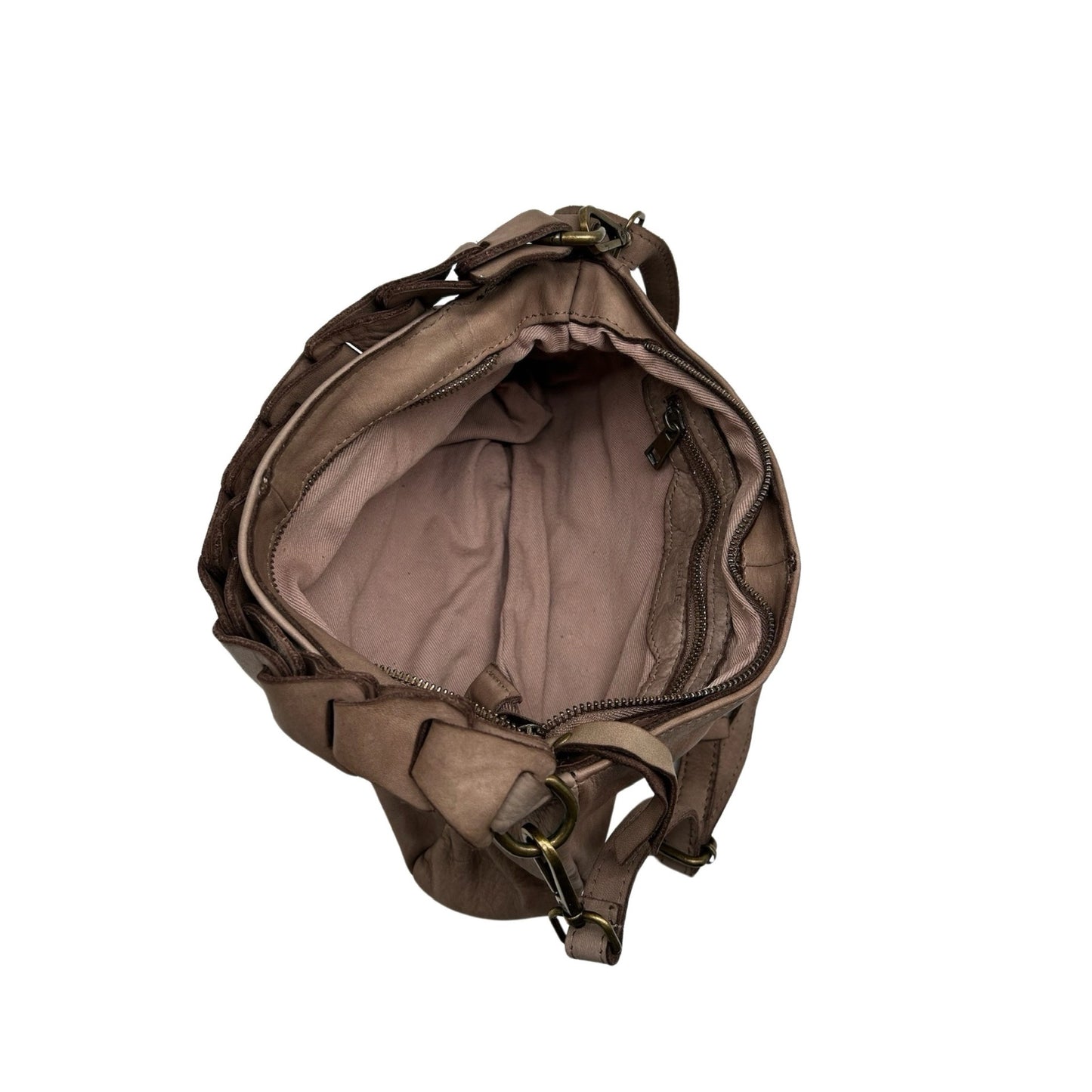 SAC PORTE EPAULE CUIR WASHED  FLORENZA