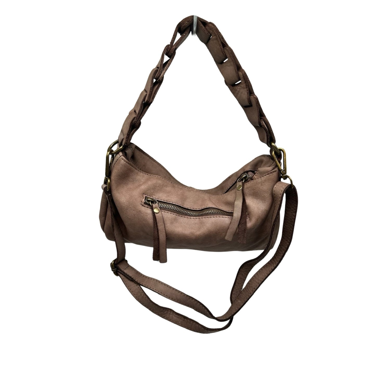SAC PORTE EPAULE CUIR WASHED  FLORENZA