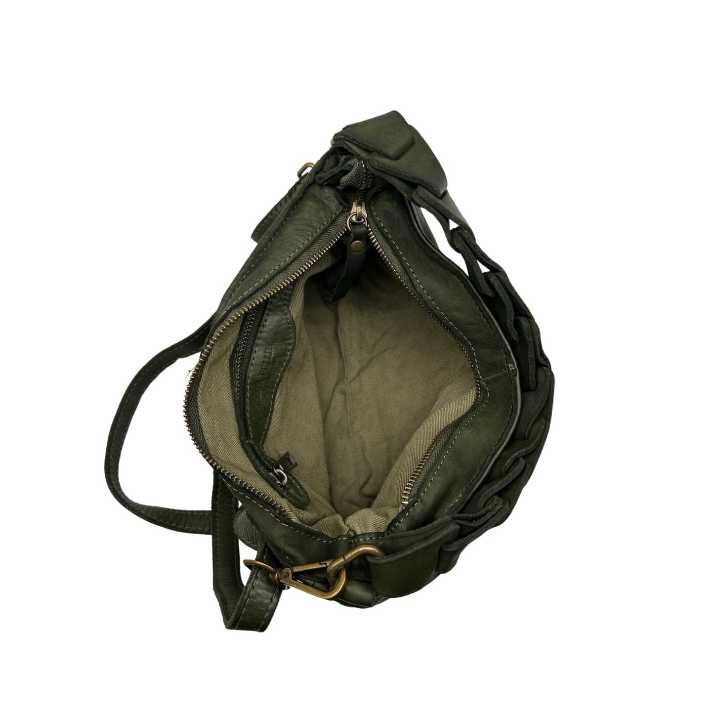 SAC PORTE EPAULE CUIR WASHED  FLORENZA