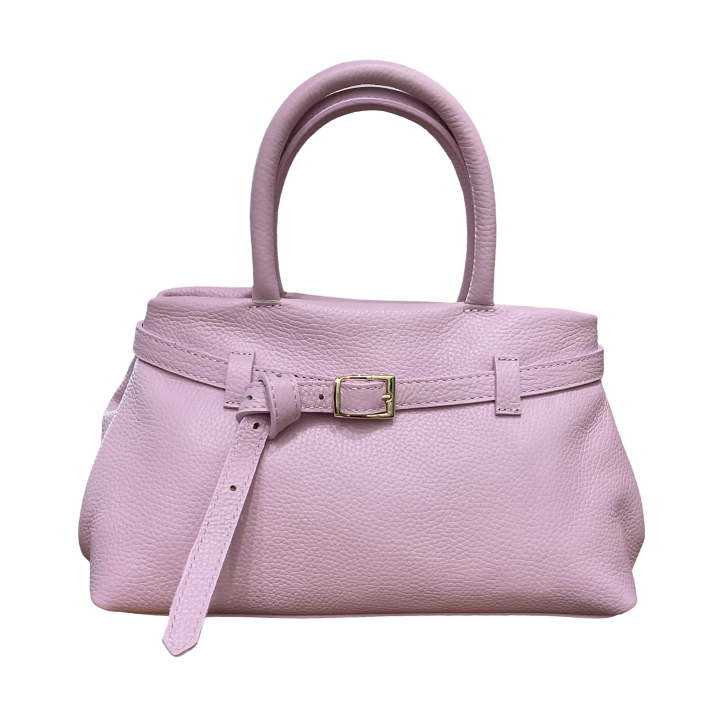 Sac À Main Cuir Grainé Petit Leatina