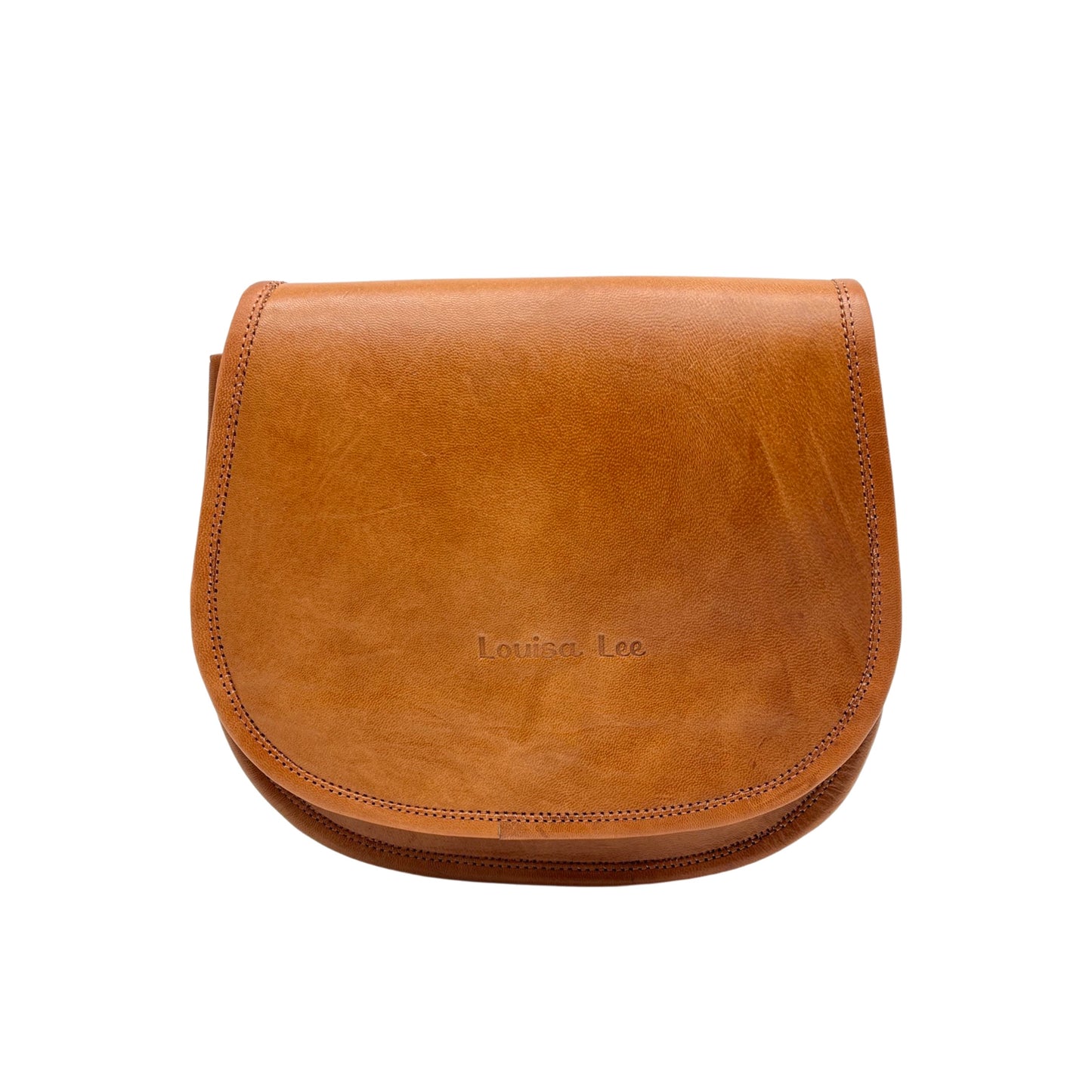 Sac bandoulière en cuir de chèvre véritable GANGA