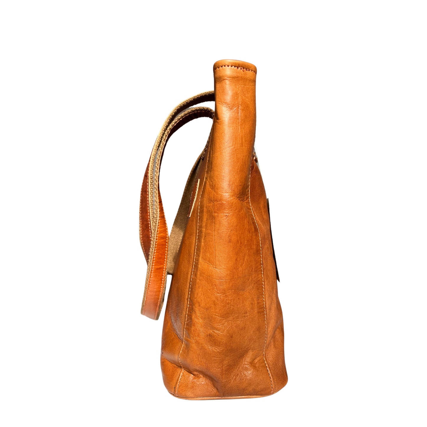 INDIRA genuine goat leather shopping bag