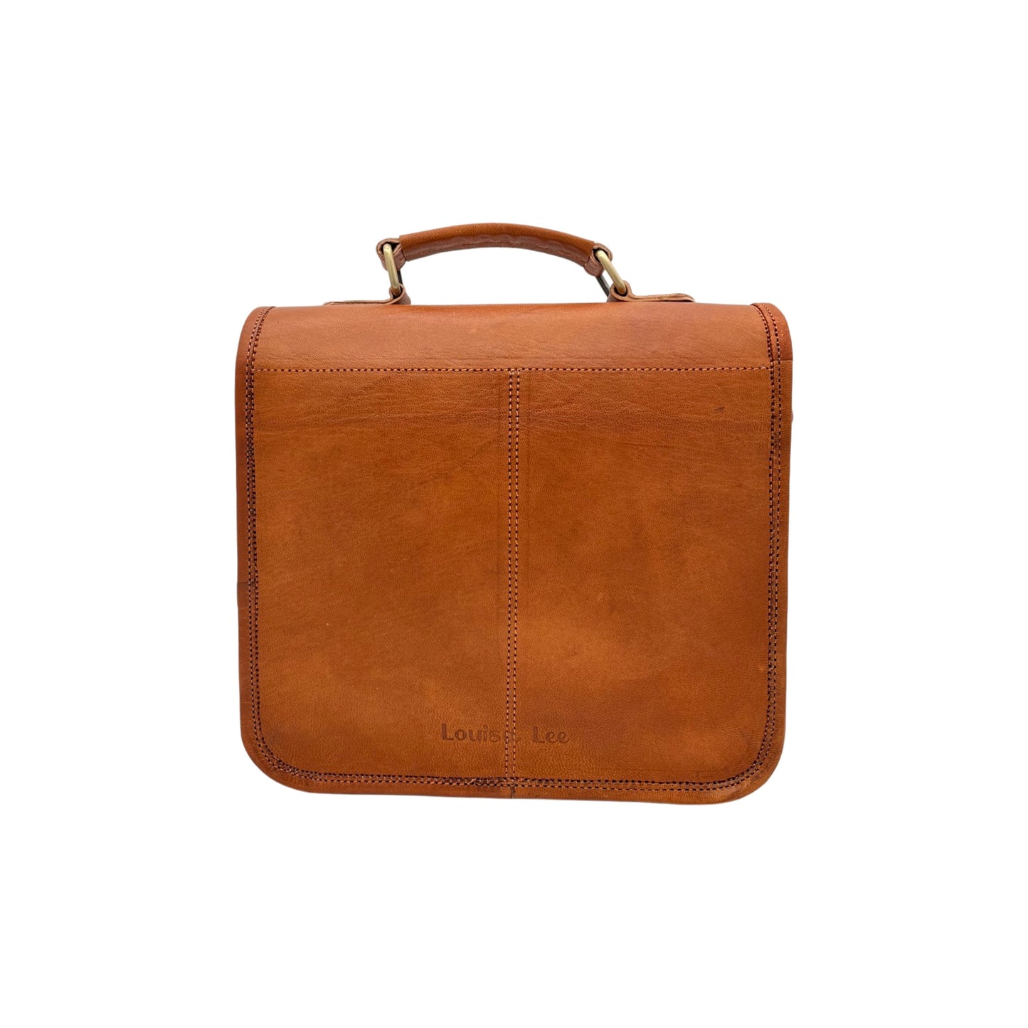 Cartable en cuir de chèvre véritable 26 cm MAHI