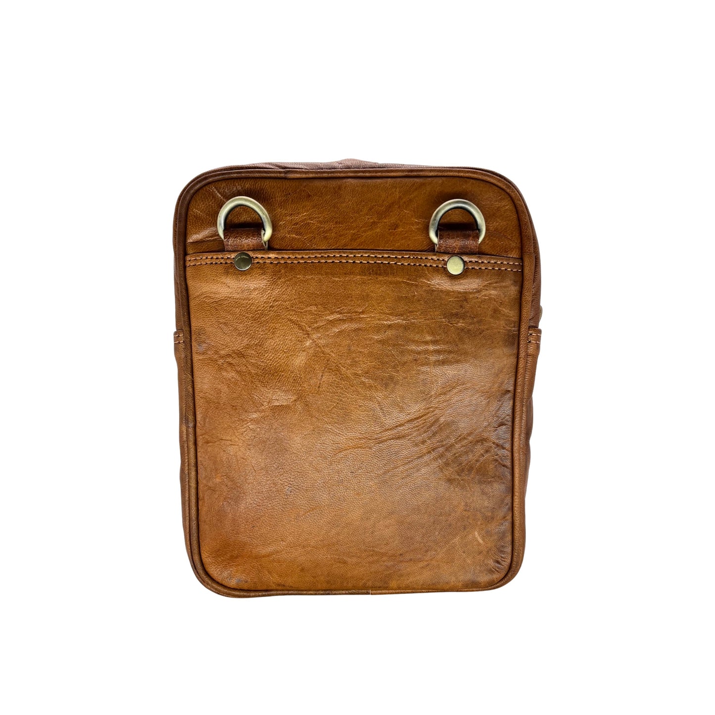 RIYA genuine goatskin leather satchel