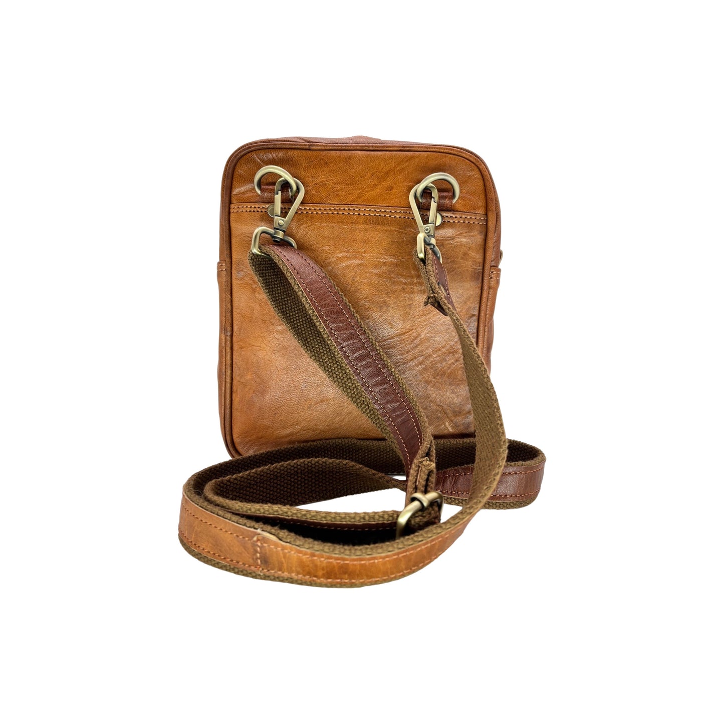 RIYA genuine goatskin leather satchel