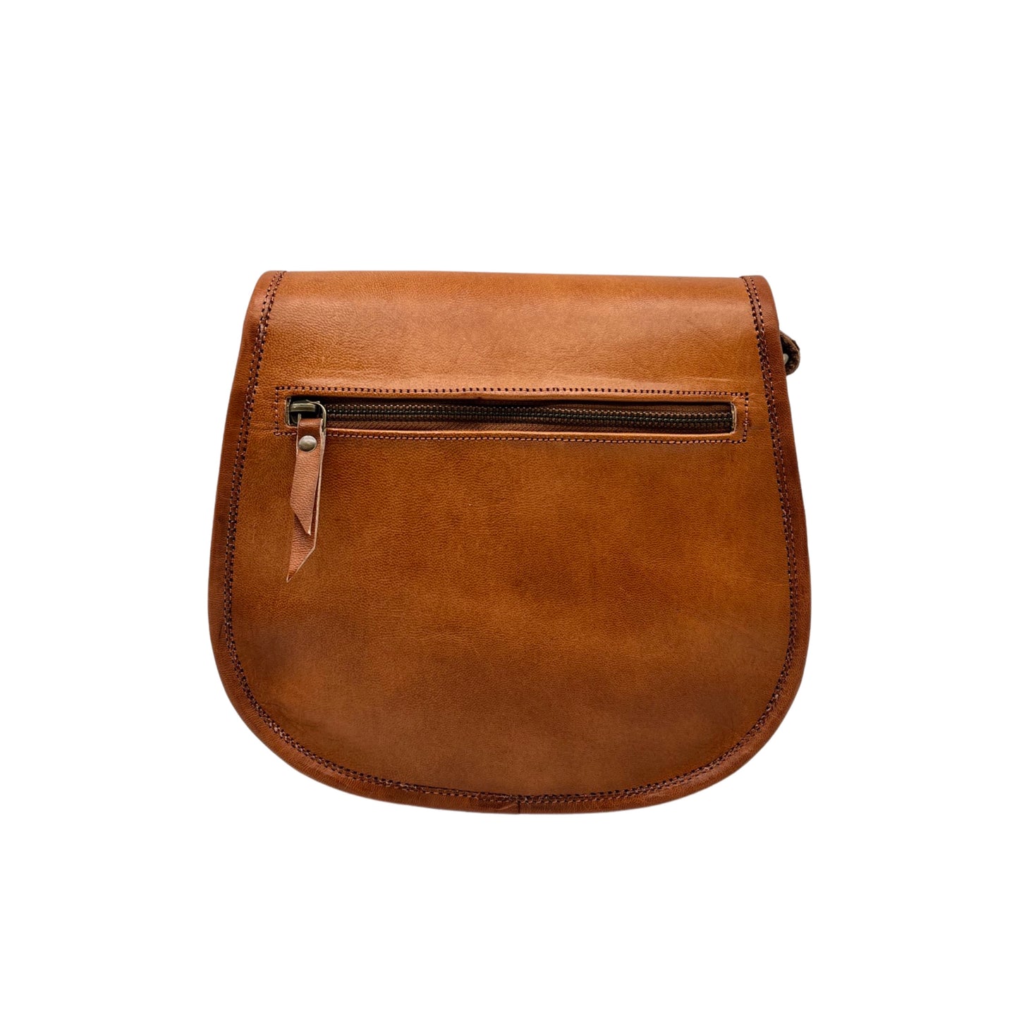 Sac bandoulière en cuir de chèvre véritable GANGA