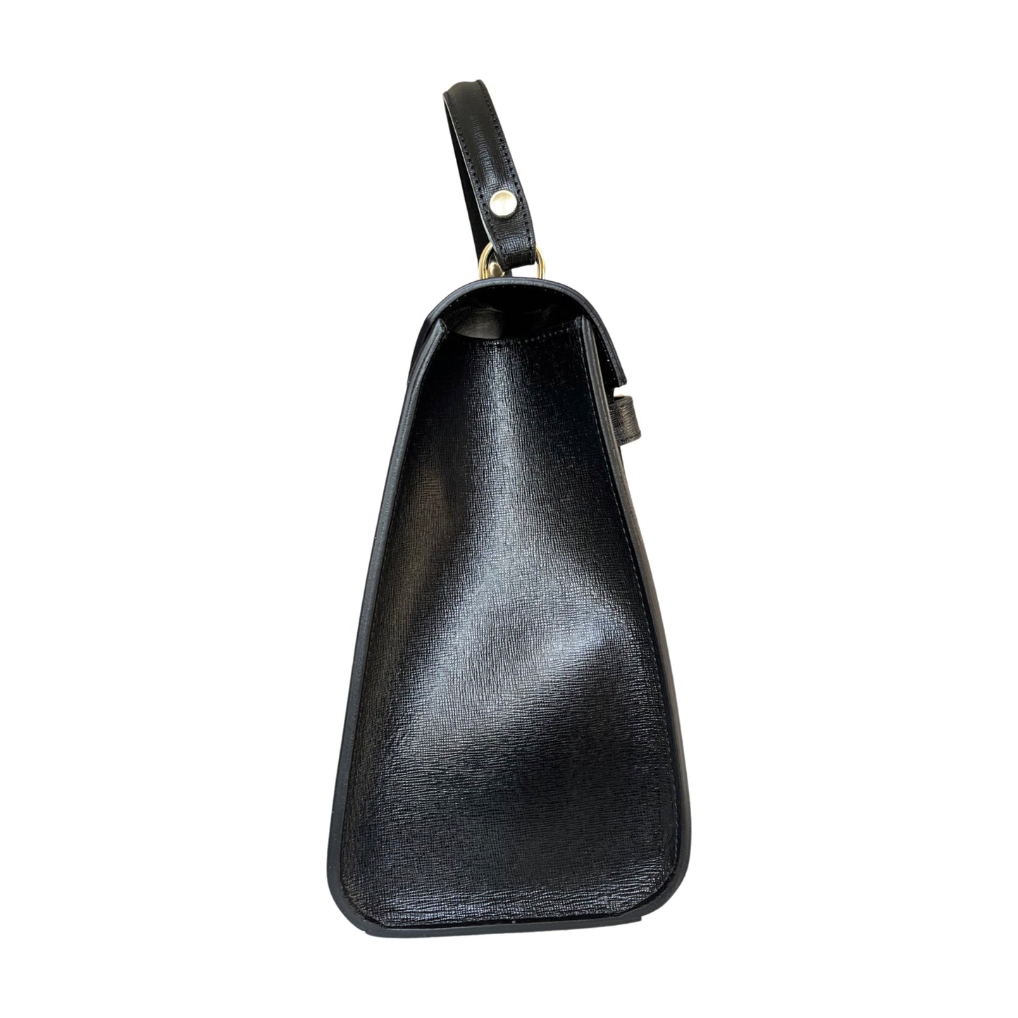 Leather handbag ELENA