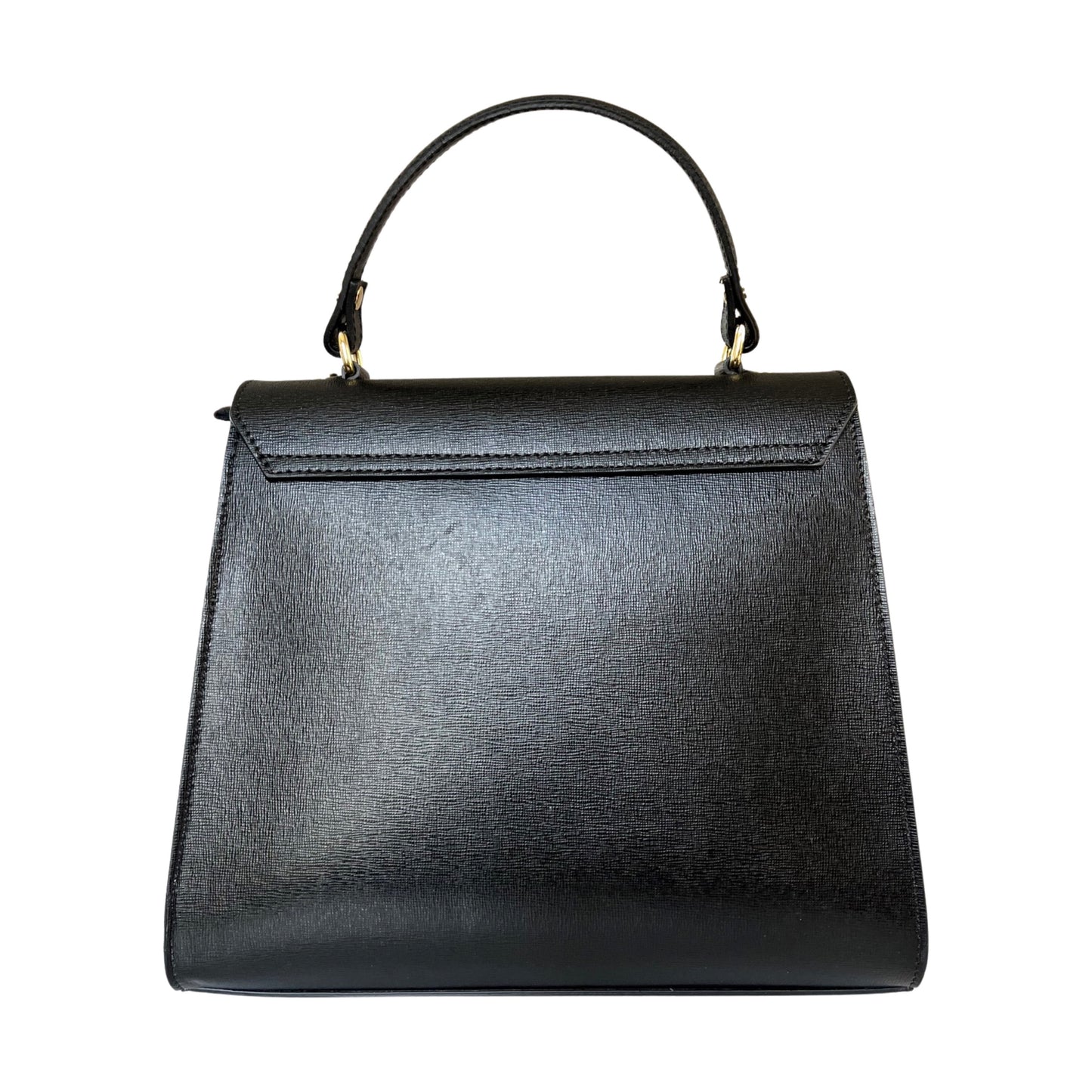 Leather handbag ELENA